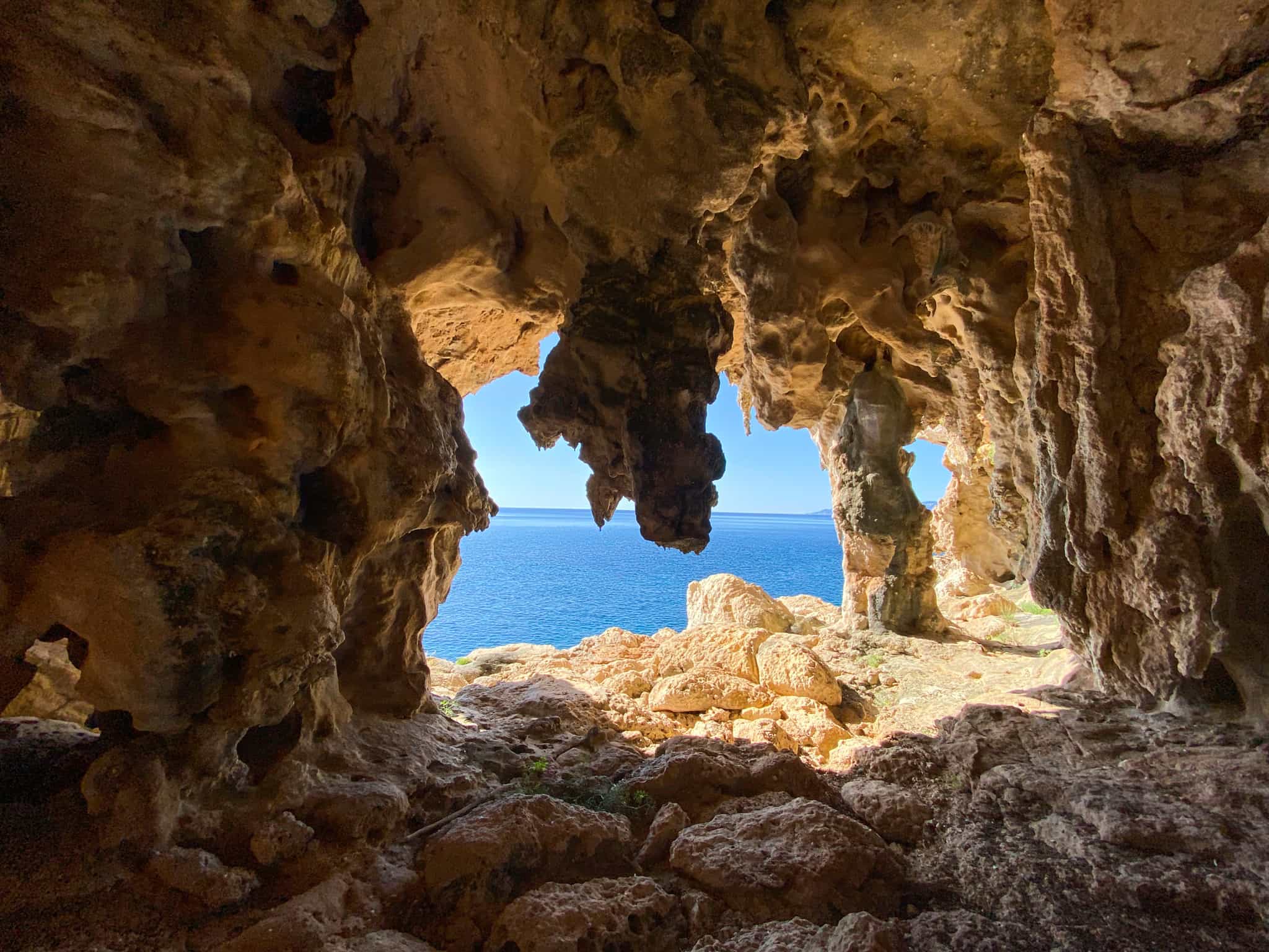 On the Selvaggio Blu, Sardinia.