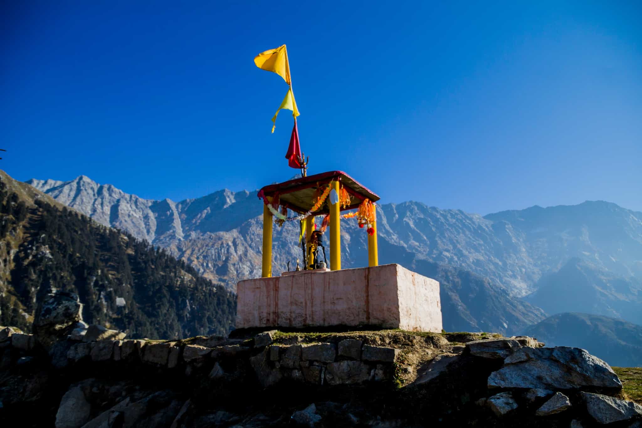 Triund Hill, Himachal Pradesh, India Station Photo: GettyImages-1302465655