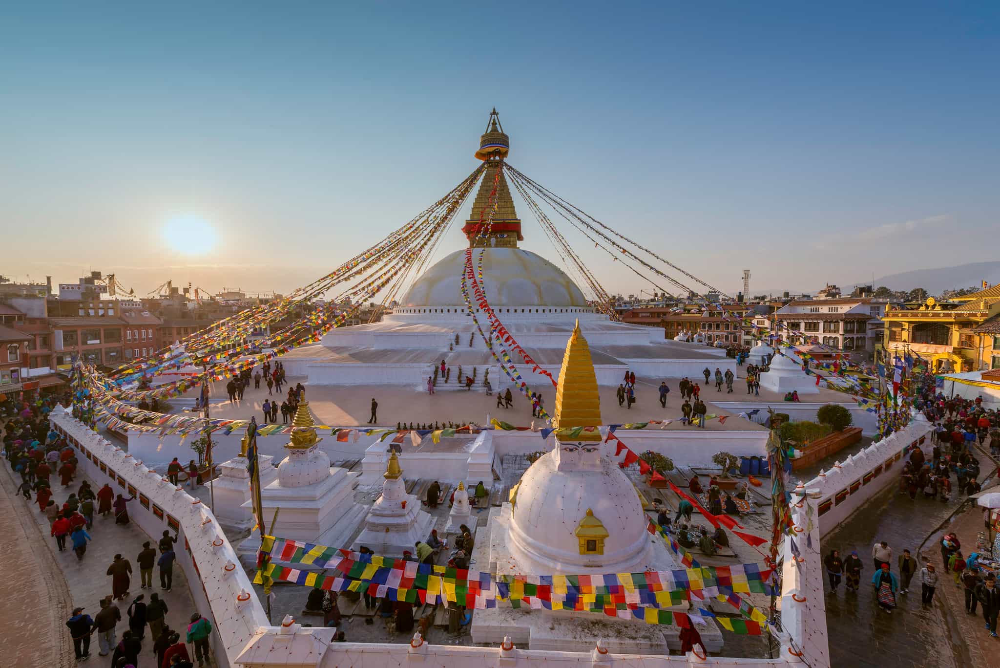Boudhanath stupa, Kathmandu, Nepal