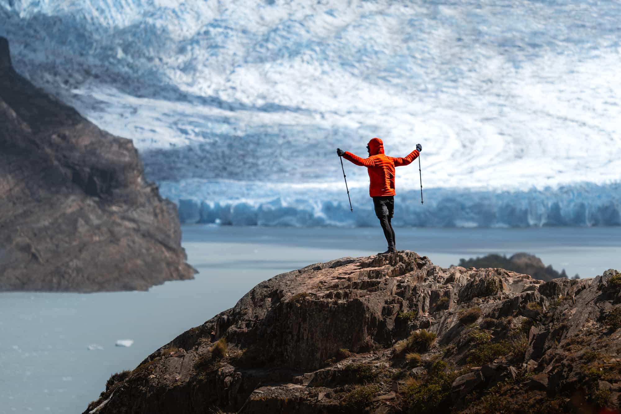 Glacier Grey, Torres del Paine, Chile. Photo: Host // Say Hue Que