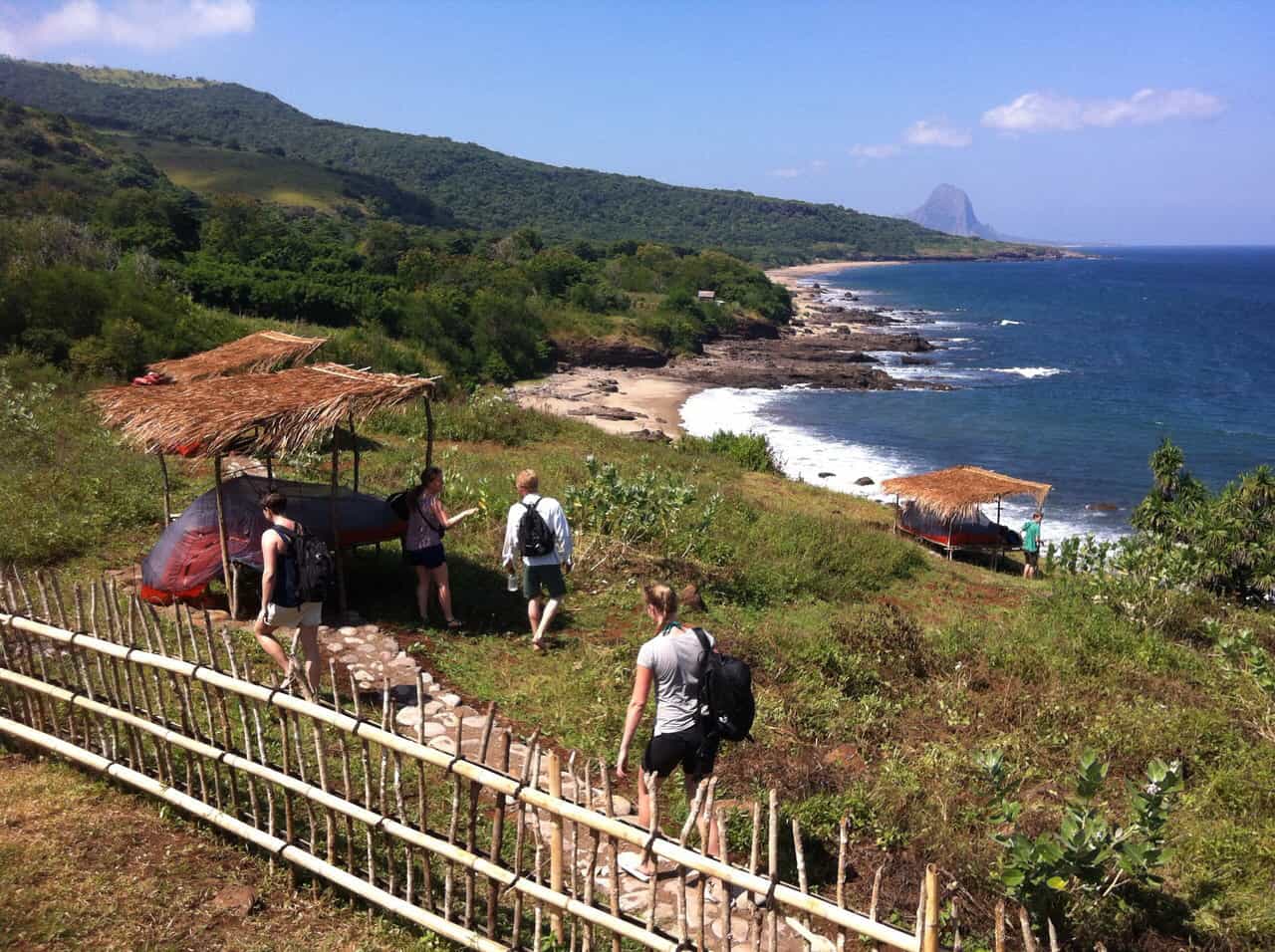 Clifftop camping, Wicked Adventures