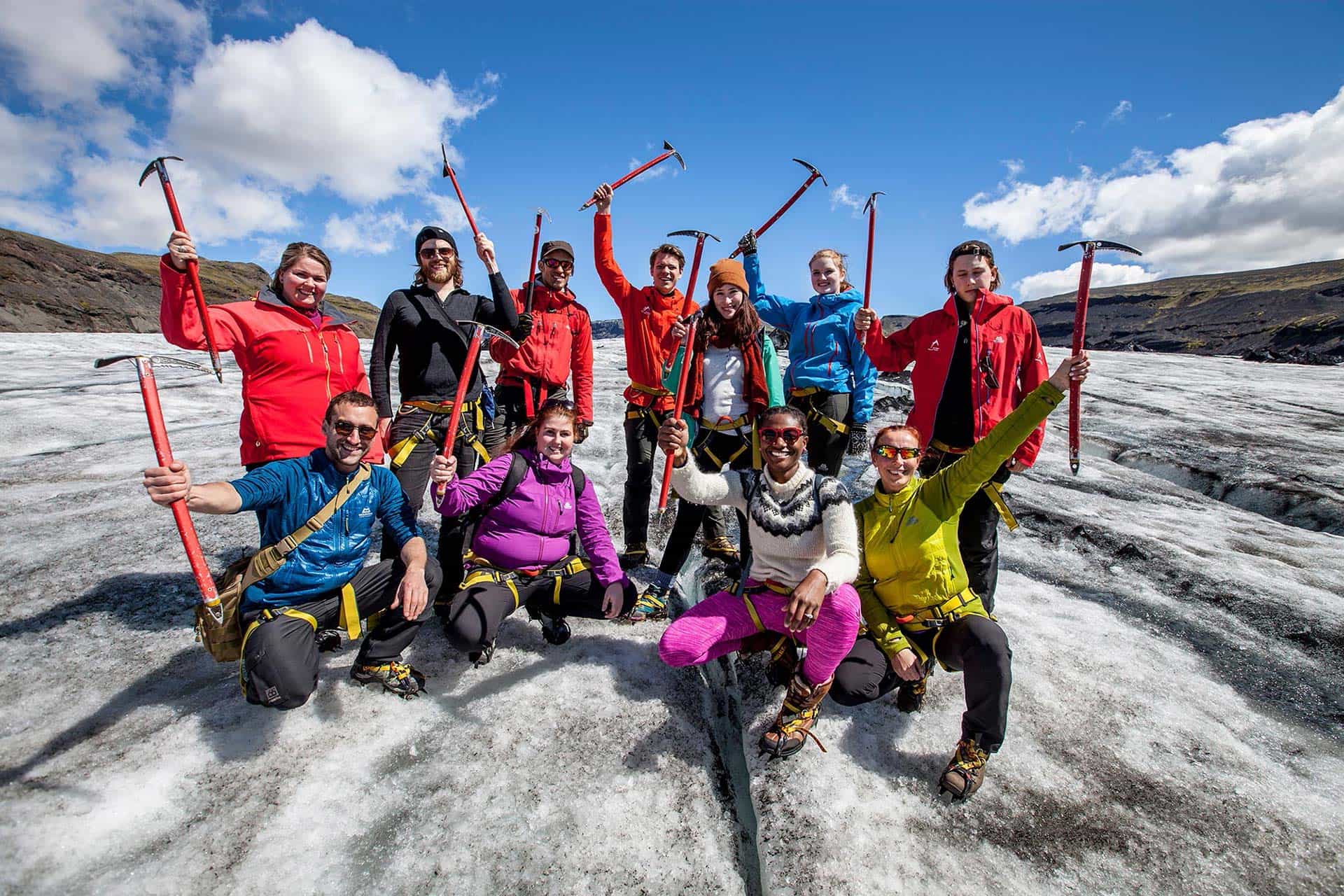 Glacier hike in Iceland. Photo: Host/Icelandic Mountain Guides