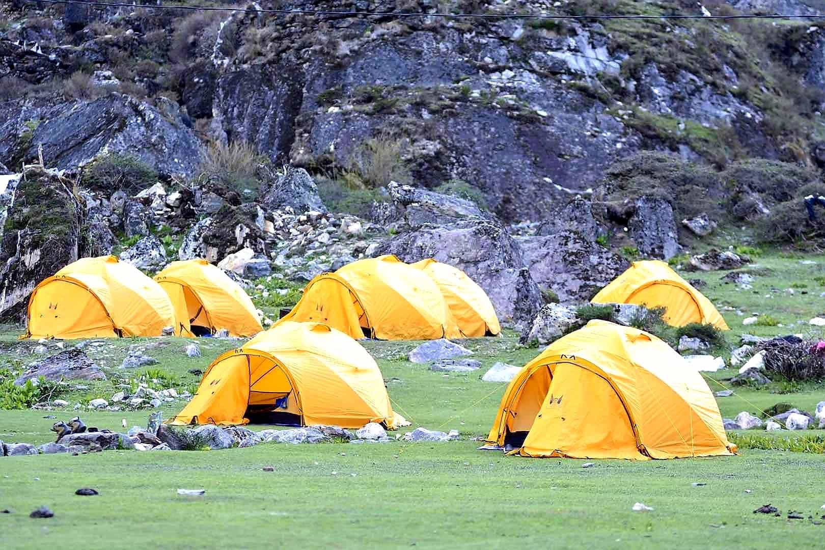 Camping in Bhutan. Photo / Yangphel Adventure Travel