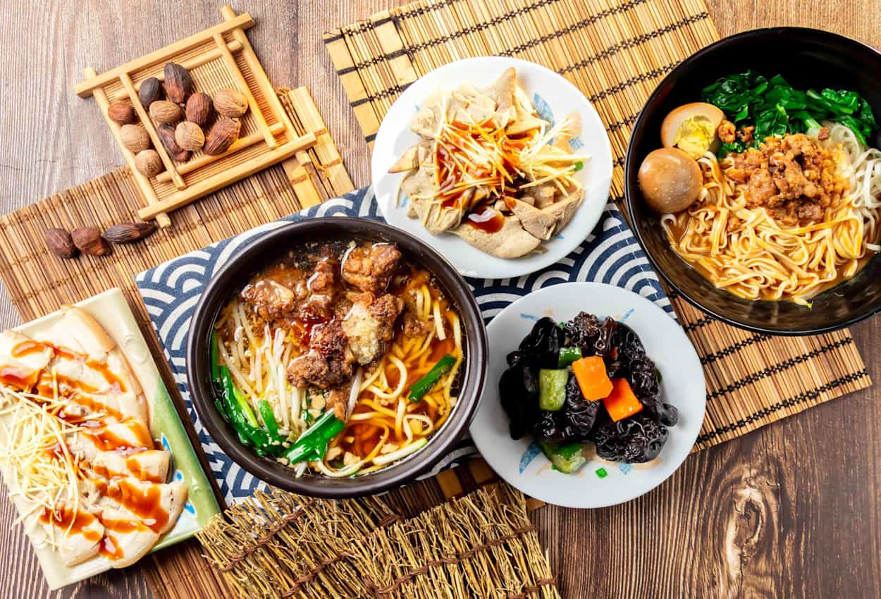 Typical Taiwanese food. Photo: shutterstock 2458762997