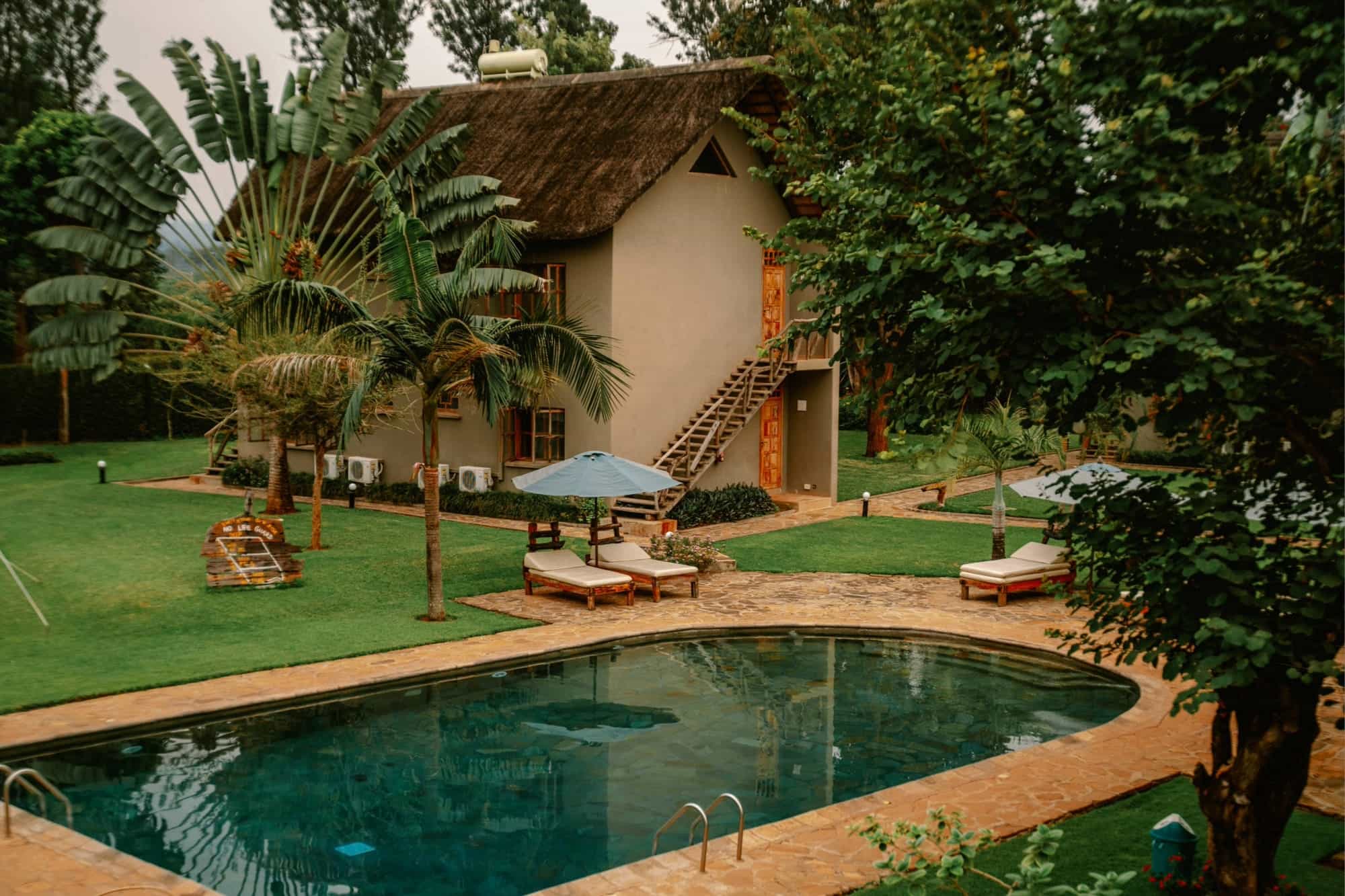 Weru Weru River Lodge Pool. Photo: Host/AhSante Tours