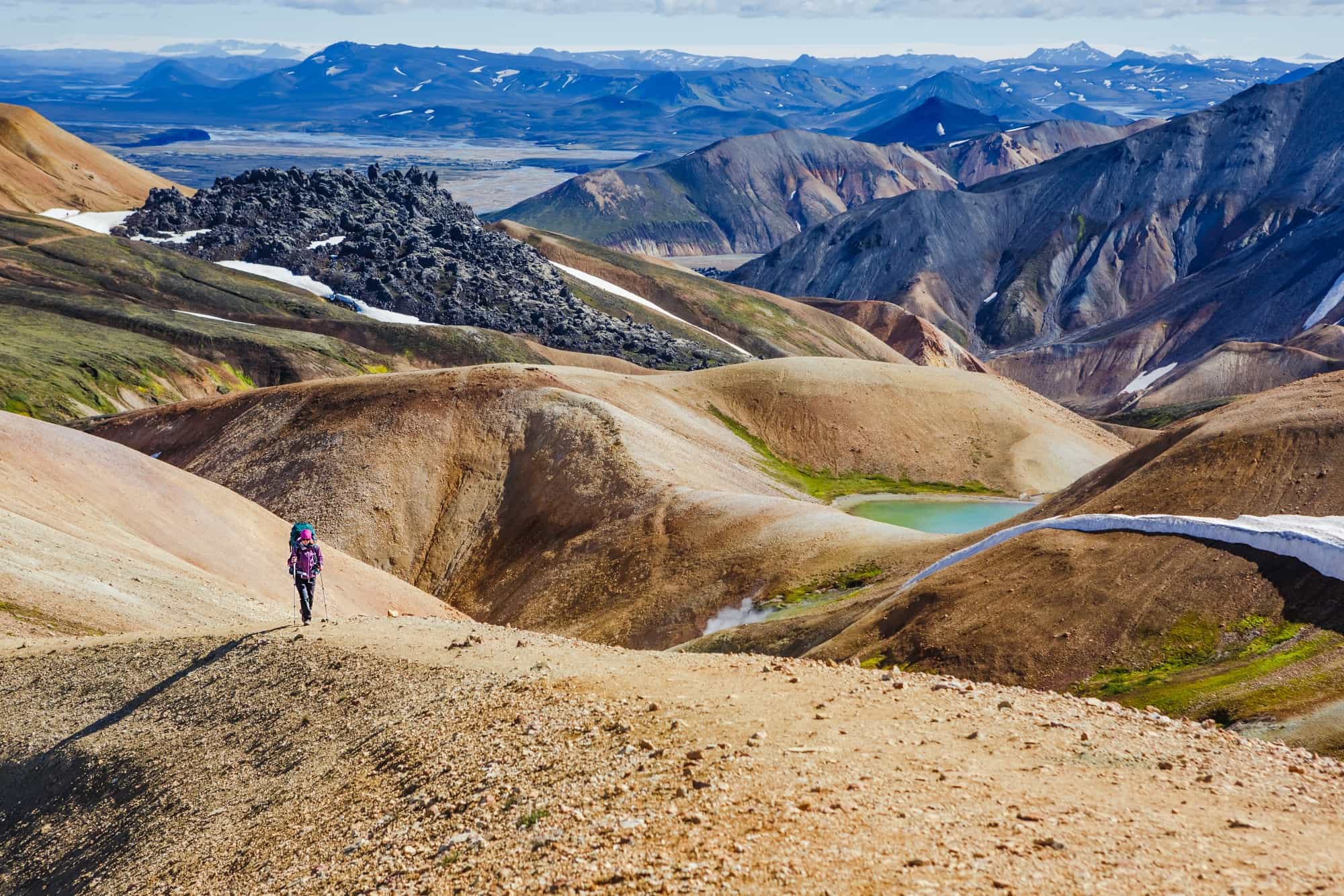 Laugavegur Trail Hiking Iceland