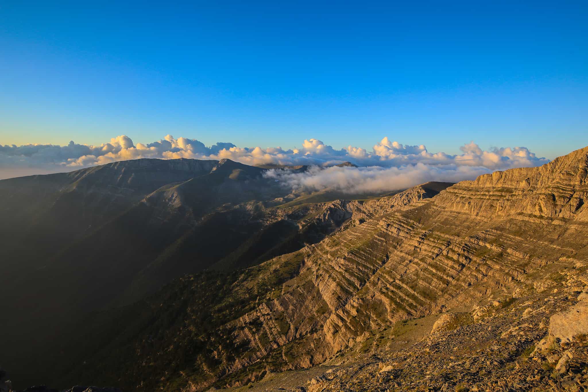 Views from Mount Olympus. Photo: Host/Trekking Hellas