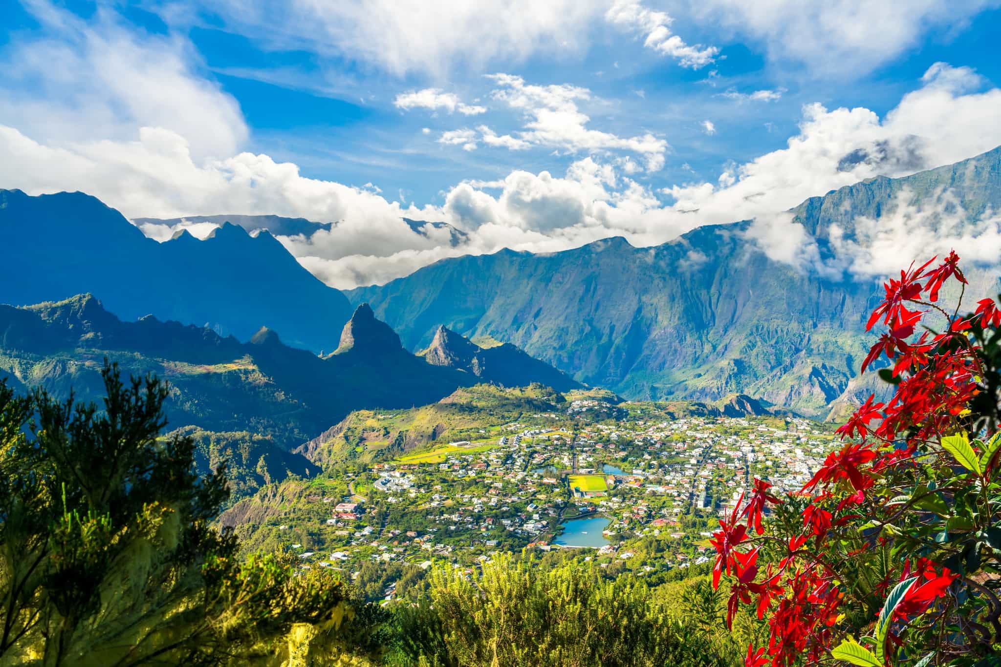 Cilaos, Reunion. Shutterstock: 2345631513
