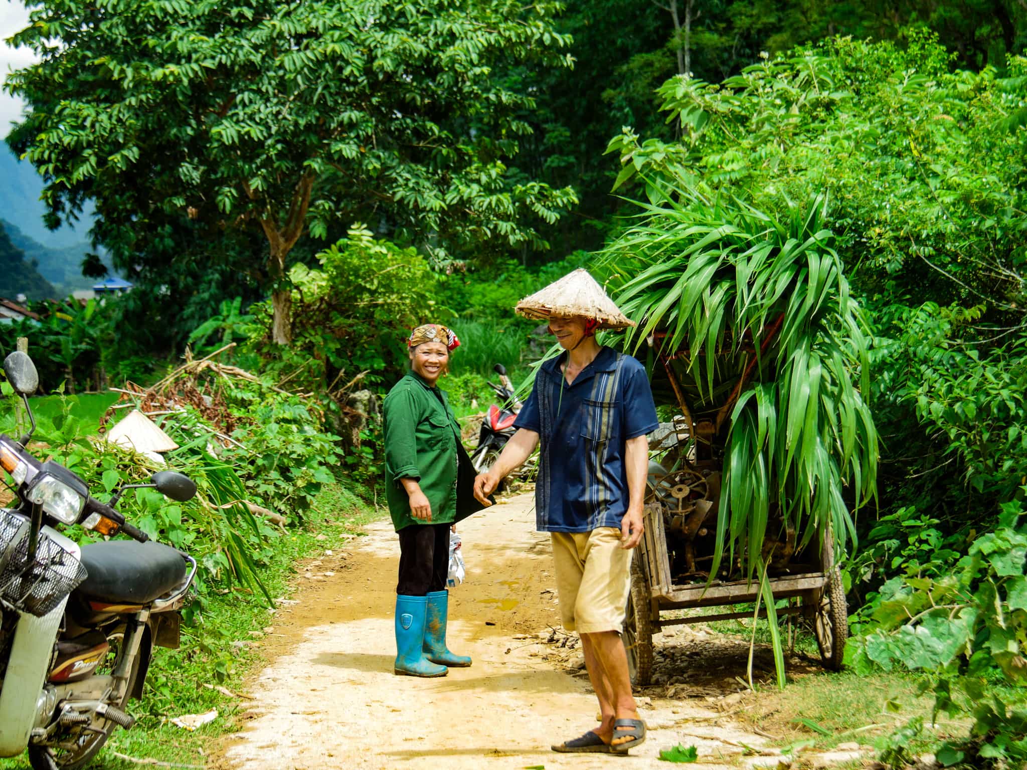 Cao Bang locals, Vietnam