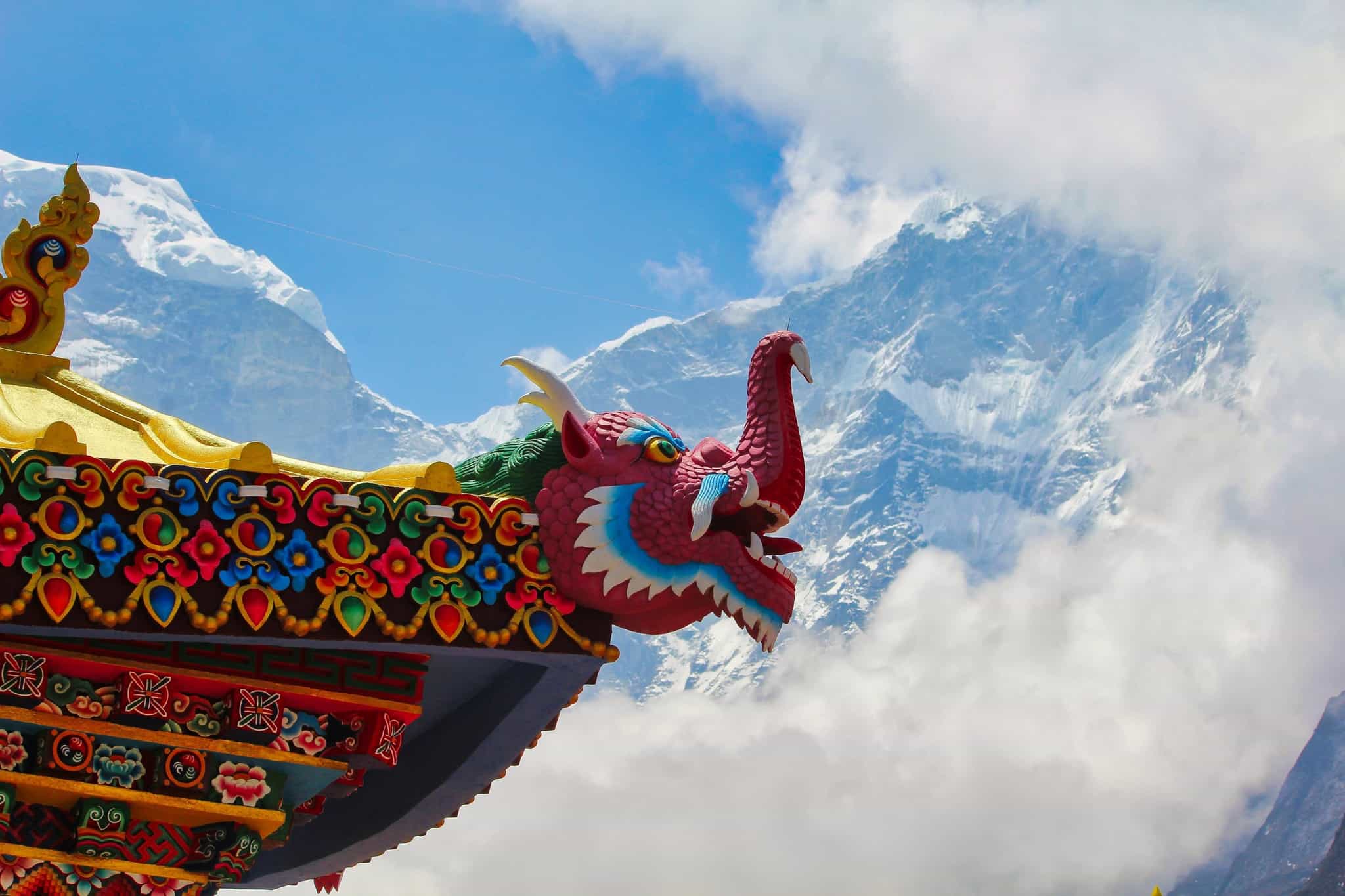 Tengboche monastery, Nepal Photo: GettyImages-2060943746