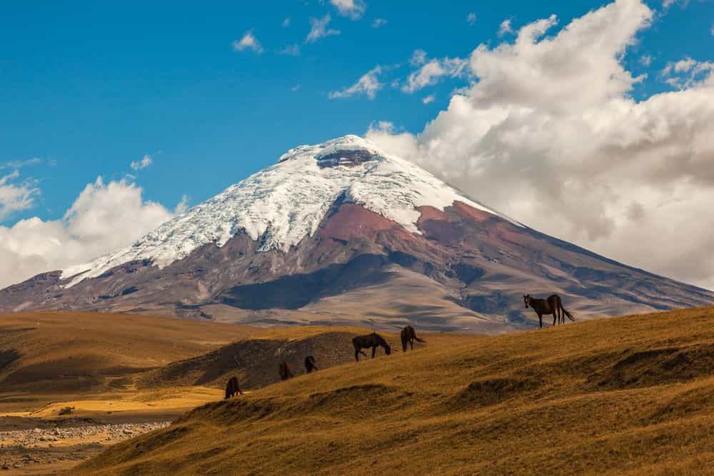 Ecuador's Cotopaxi. Photo Gettty.