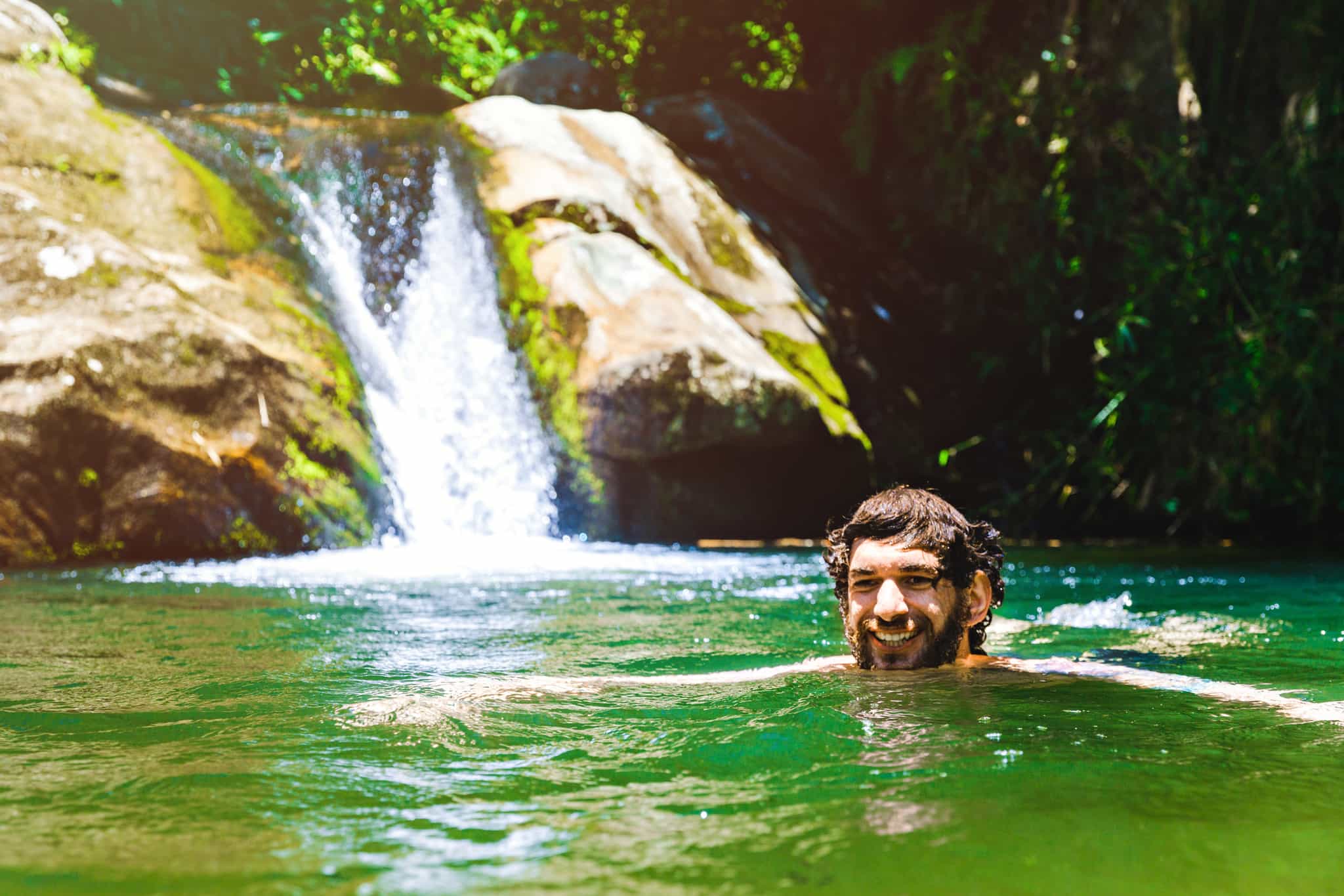 Costa Rica Waterfall Swim. Photo: GettyImages-1127243277