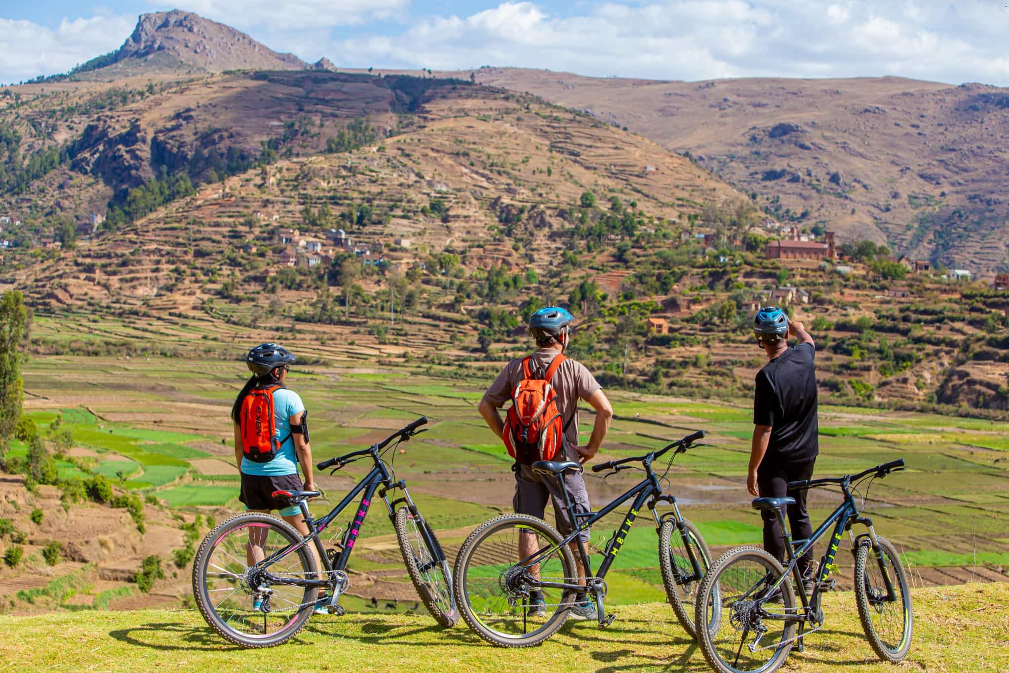 Cycling Antsirabe, Madagascar