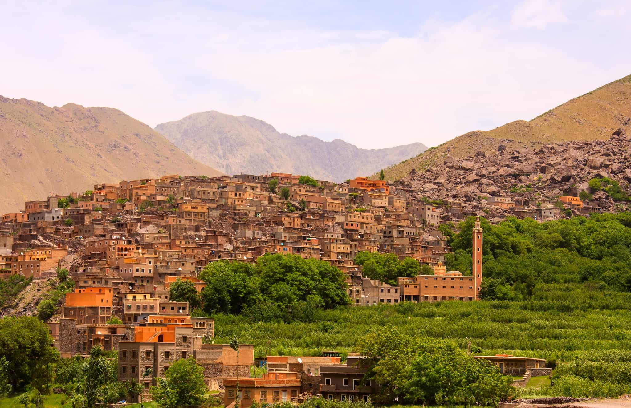Imlil, Atlas Mountains, Morocoo. Photo: GettyImages-504784143