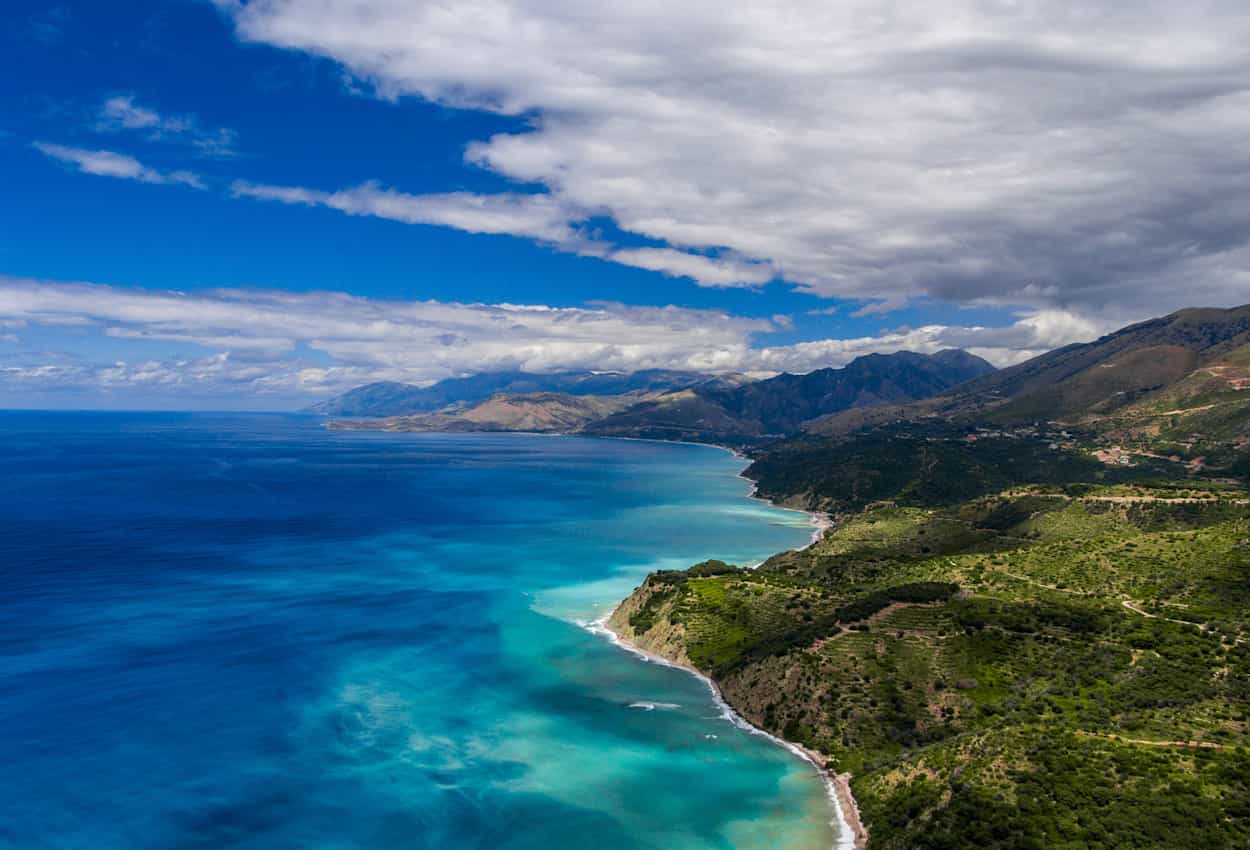 Albanian Riviera. Photo: shutterstock 1056984995
