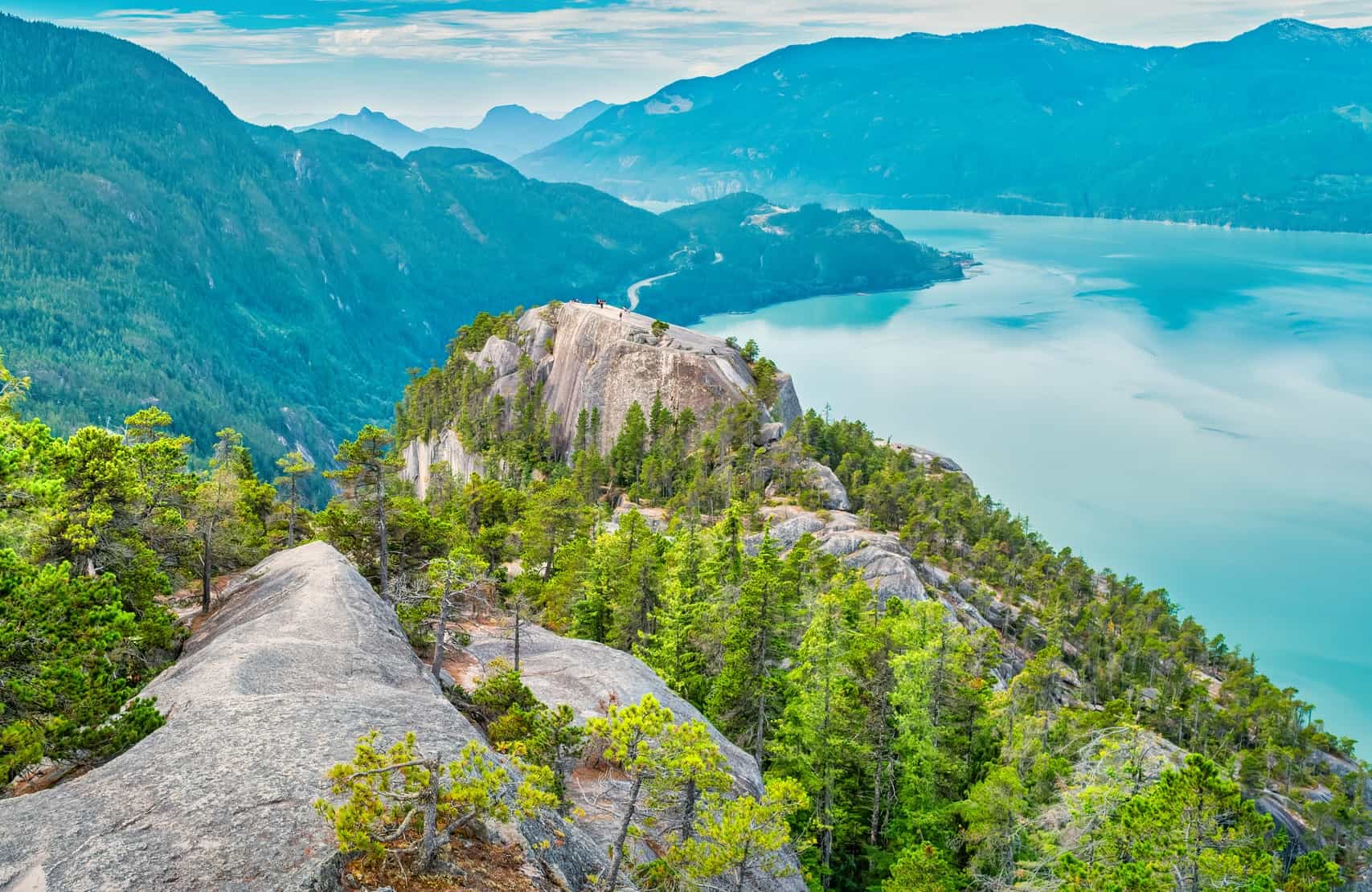 Stawamus Chief, Squamish, Canada. Photo: GettyImages-1423769842
