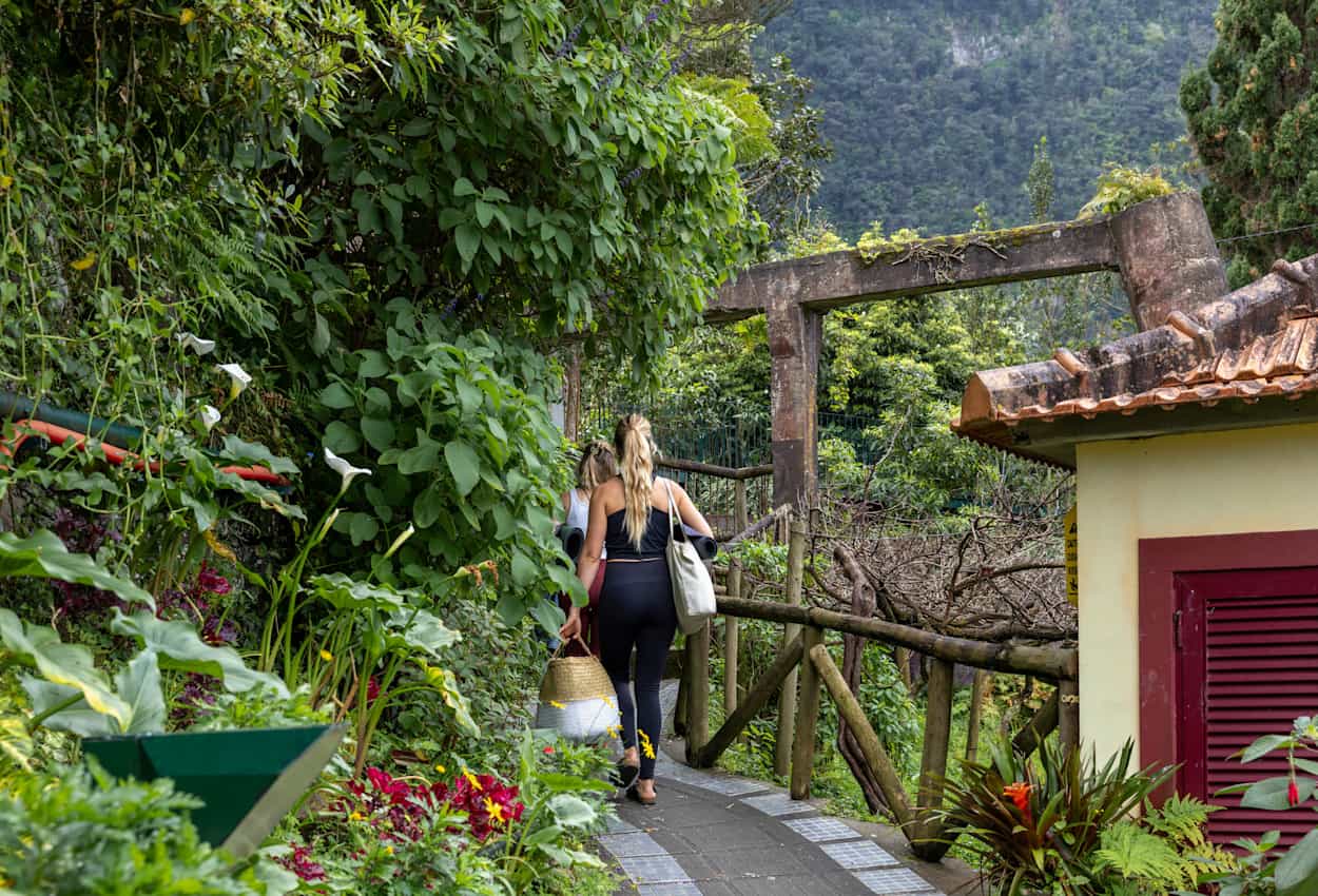 Yoga at Quinta do Arco, Madeira. Photo: host, Green Approach Travel