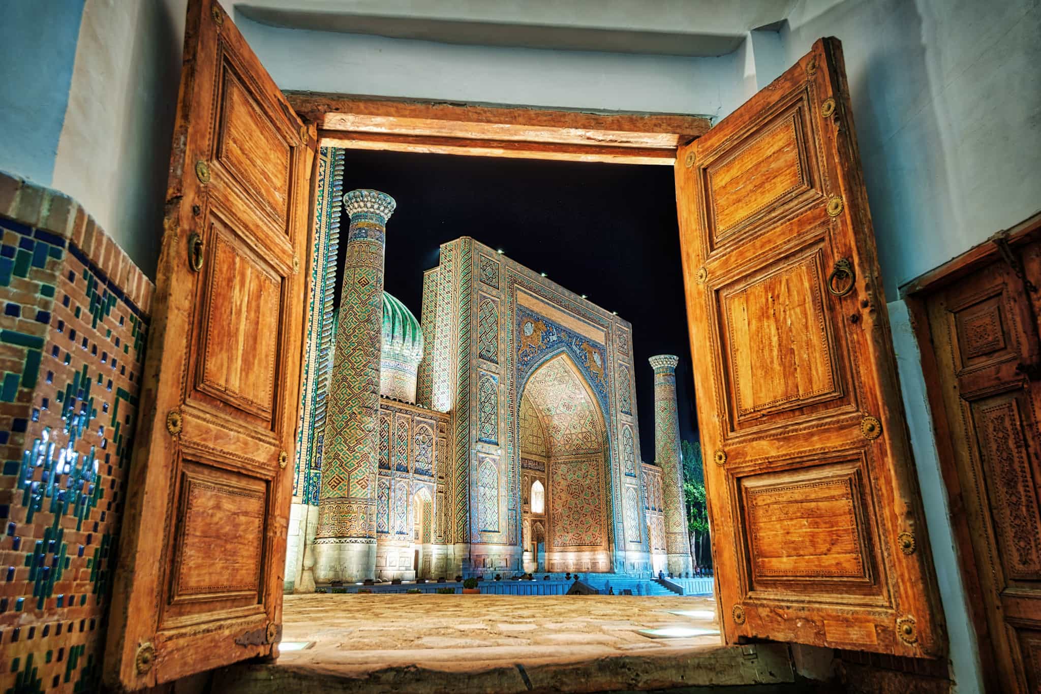 Registan square, Samarkand, Uzbekistan. Photo: GettyImages-1034587112