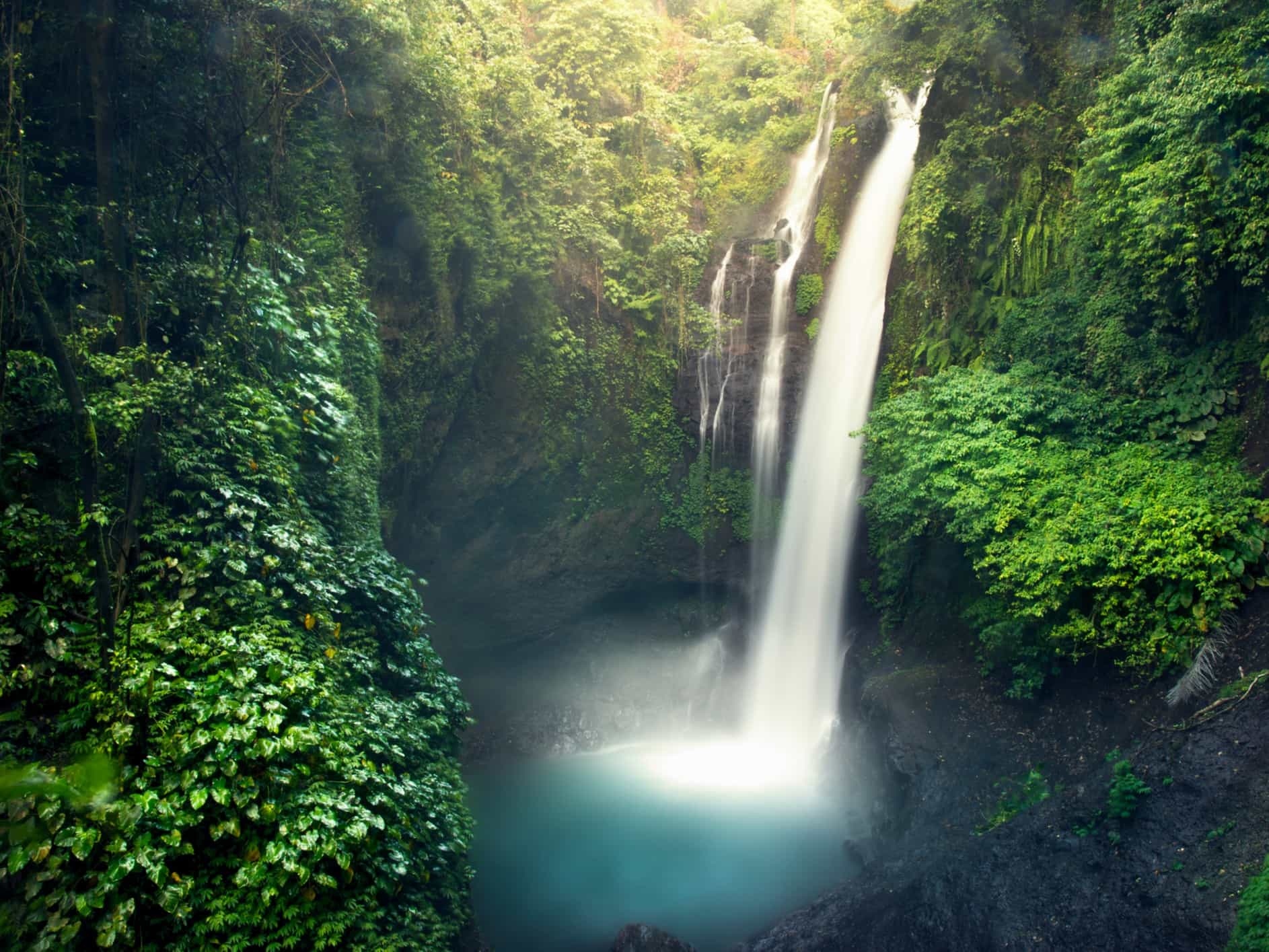 Aling waterfall, Bali, Getty