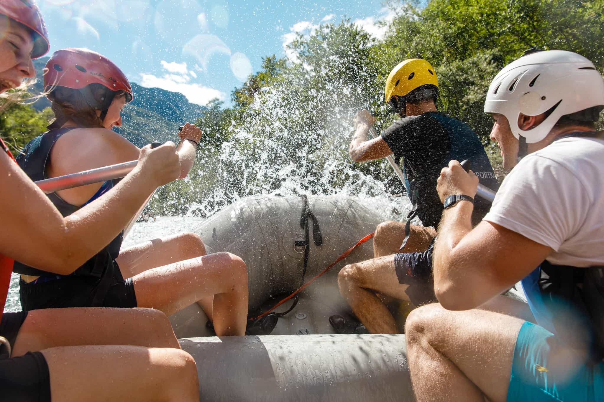 Rafting the Tara River, Montenegro