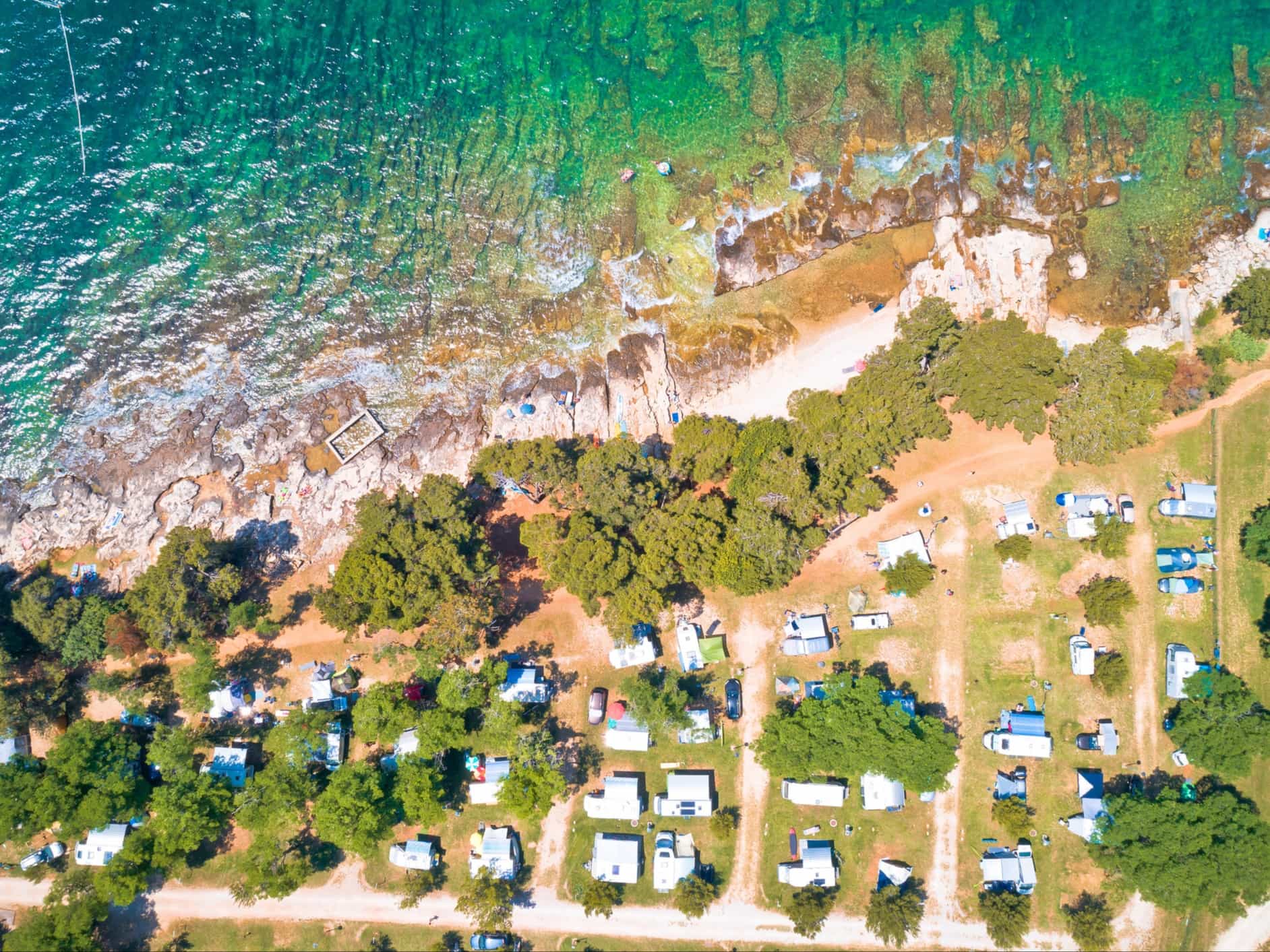 Campsite in Croatia
