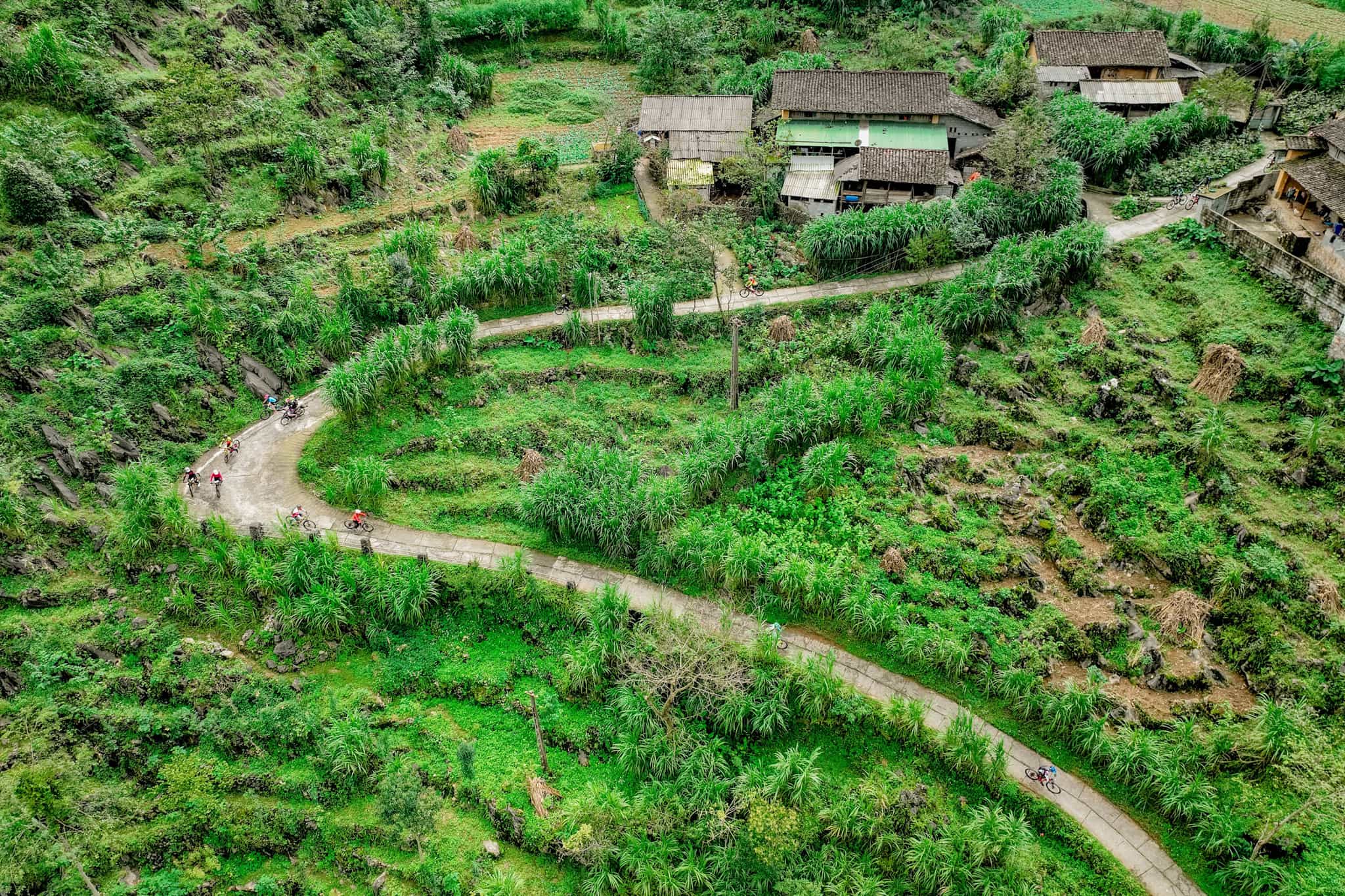 Cycling, Ha Giang, Vietnam. Photo:Host/Mr Biker Saigon