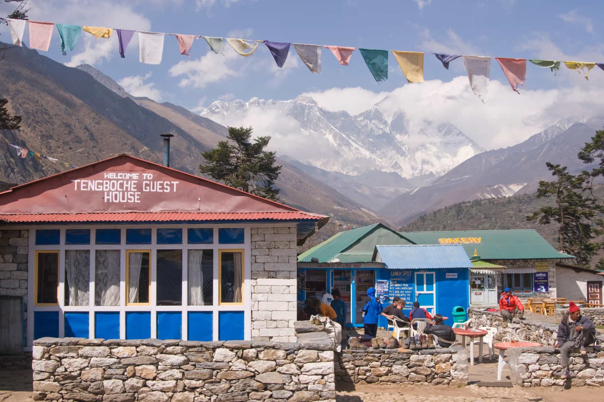 Teahouse, Tengboche, Nepal. Photo: GettyImages-458084733