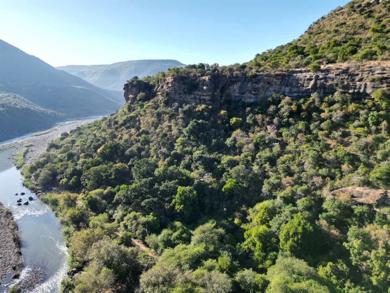 Tugela River, South Africa. Photo: Host/Active Escapes South Africa
