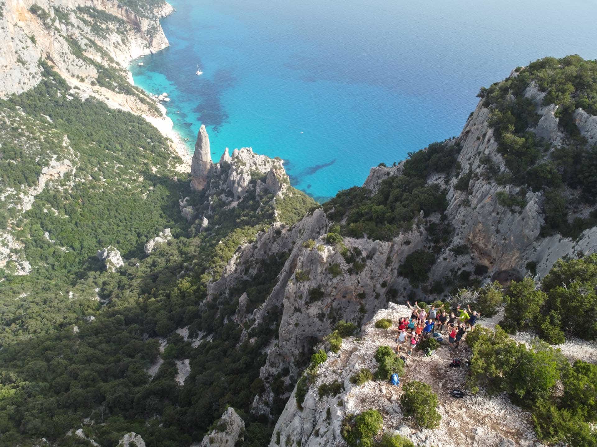 Selvaggio Blu day 3 trek, 40 Gradi Nord