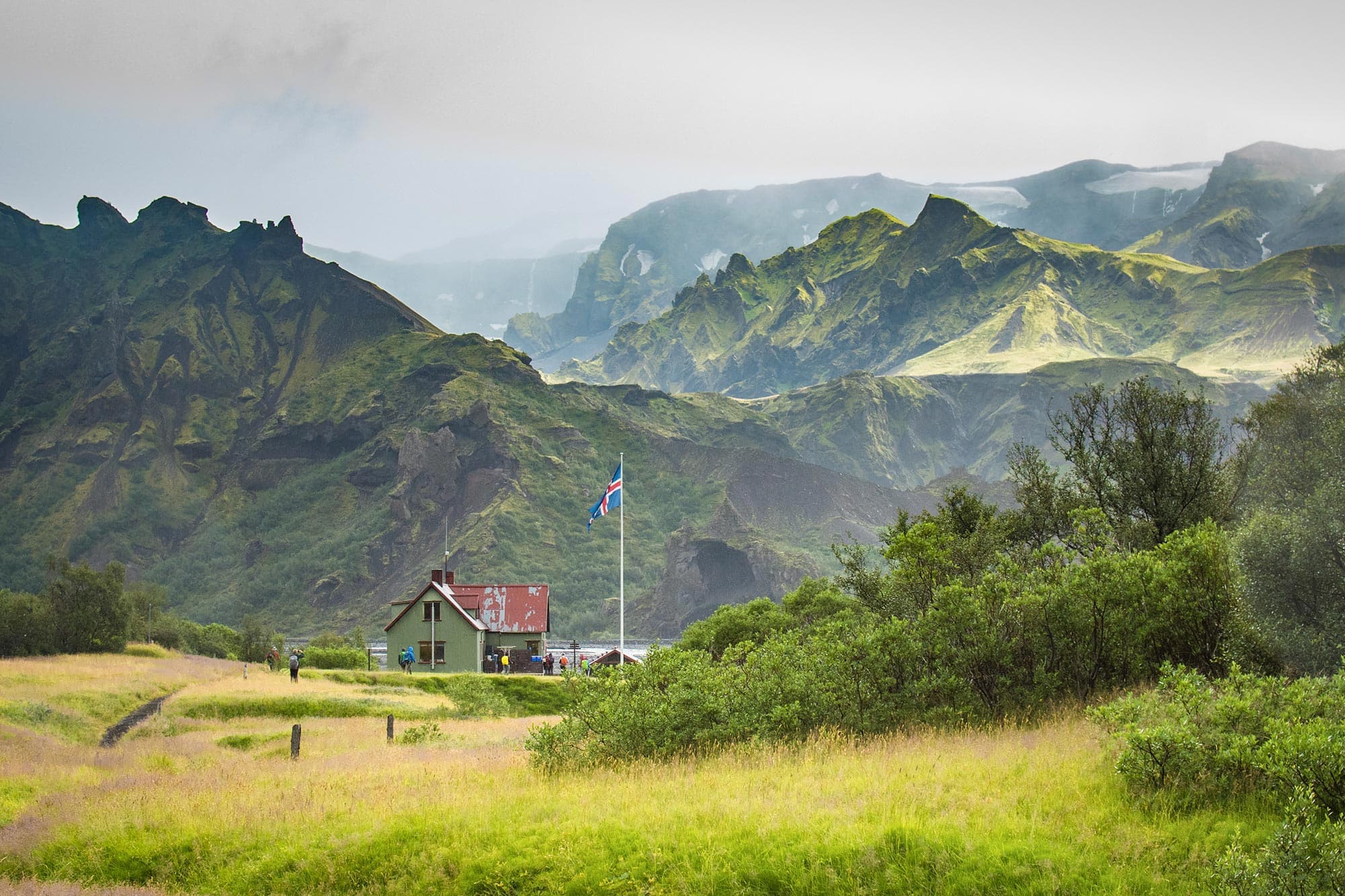 Mountain hut, Iceland