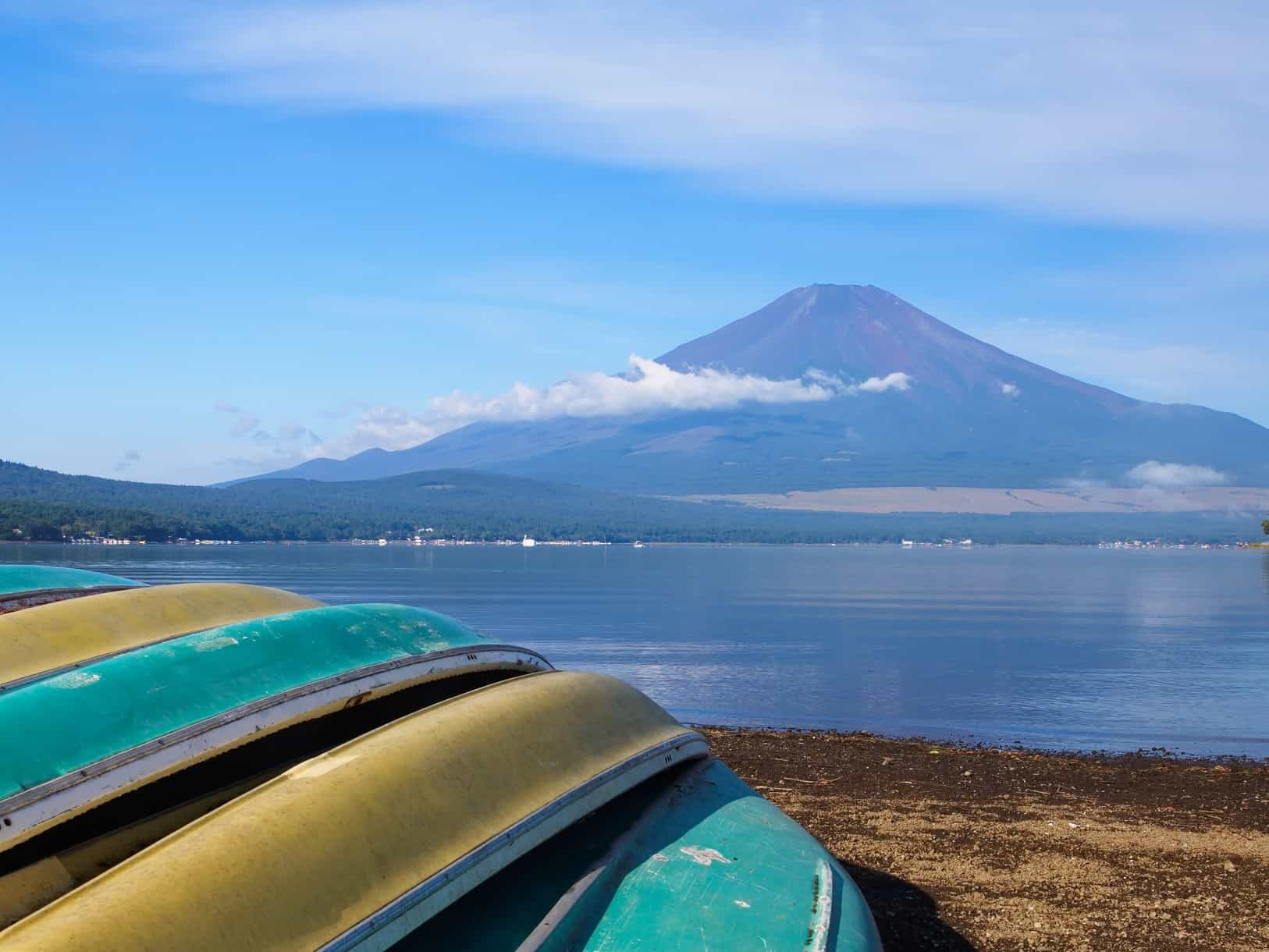 Lake Yamanakako, Japan