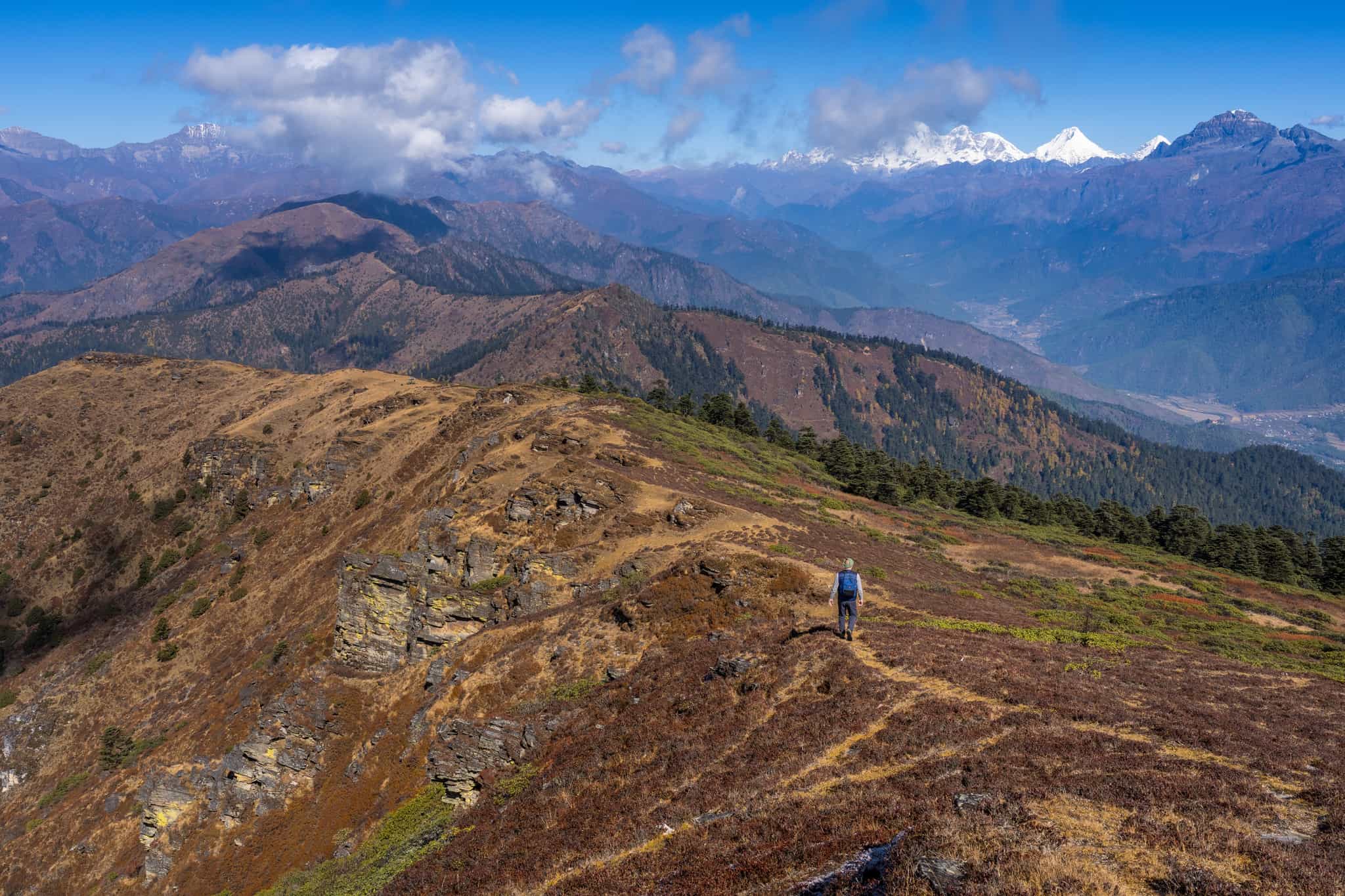 Chele la Pass, Bhutan. Photo: Bhutan Tourism Department (Credit: Marcus Westberg)
