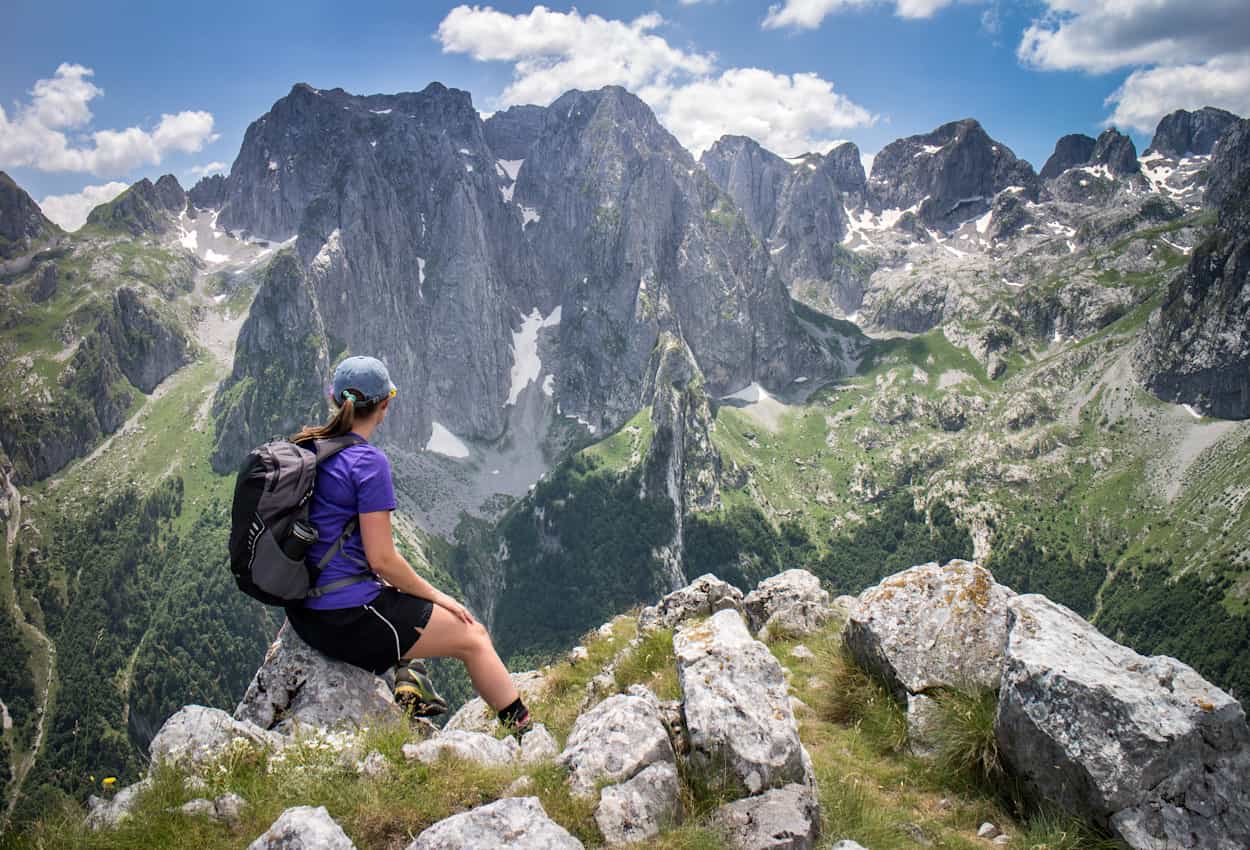 Valbona pass, Albania . Photo; shutterstock 1869033079
