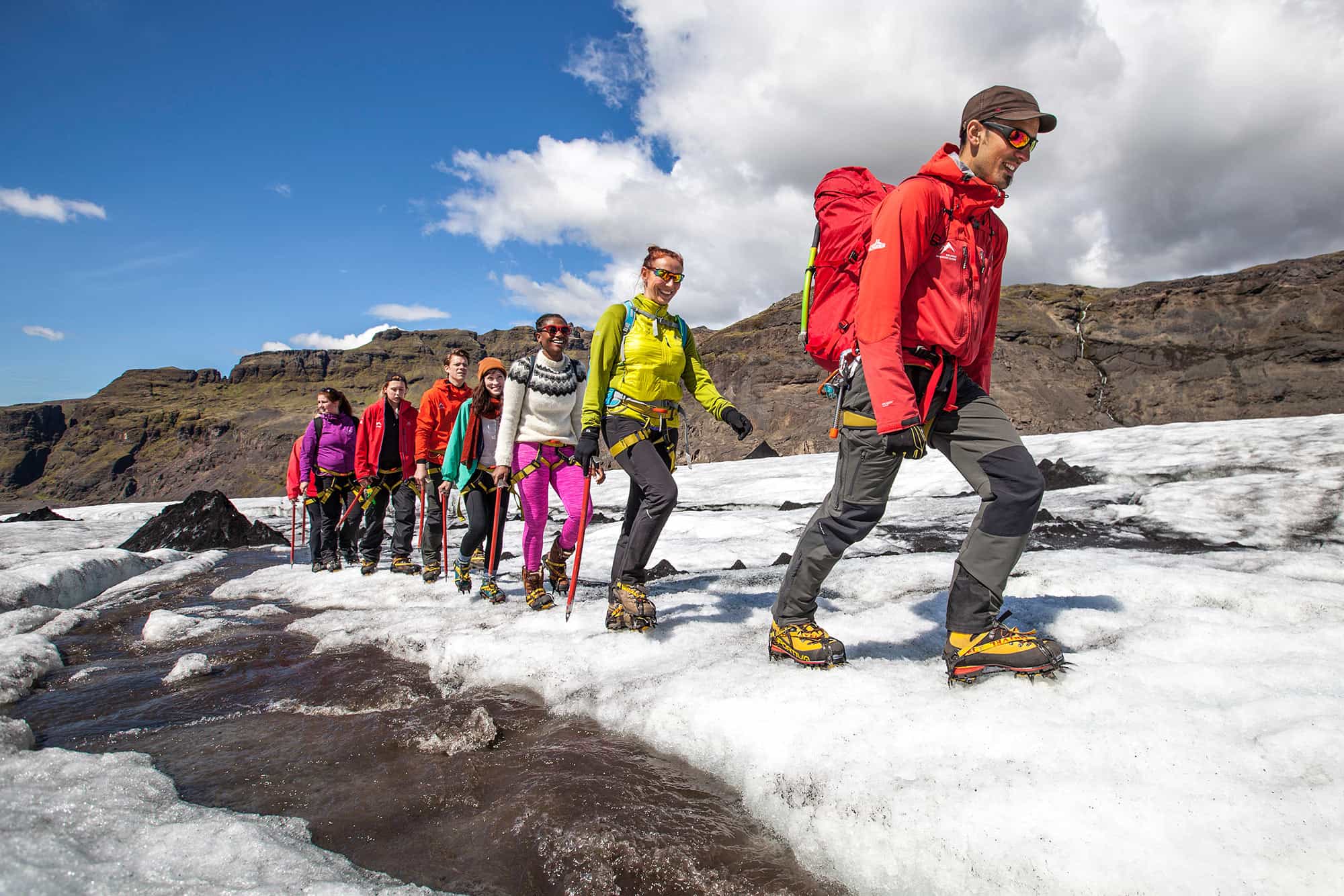 Glacier hike in Iceland. Photo: Host/Icelandic Mountain Guides host