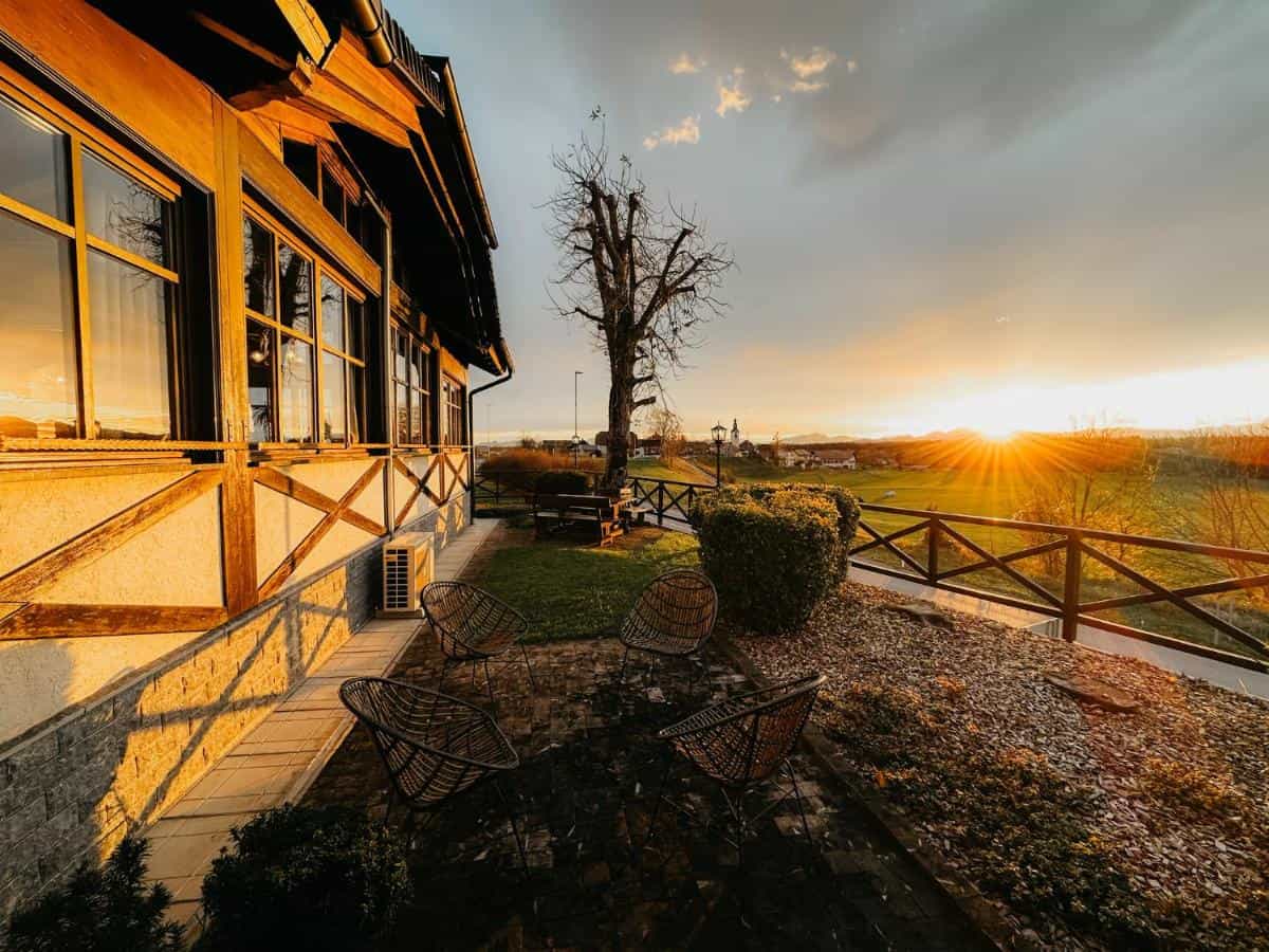 Hotel Zaplata, Garden, Preddvor, Slovenia. Photoh: Host // Bananway