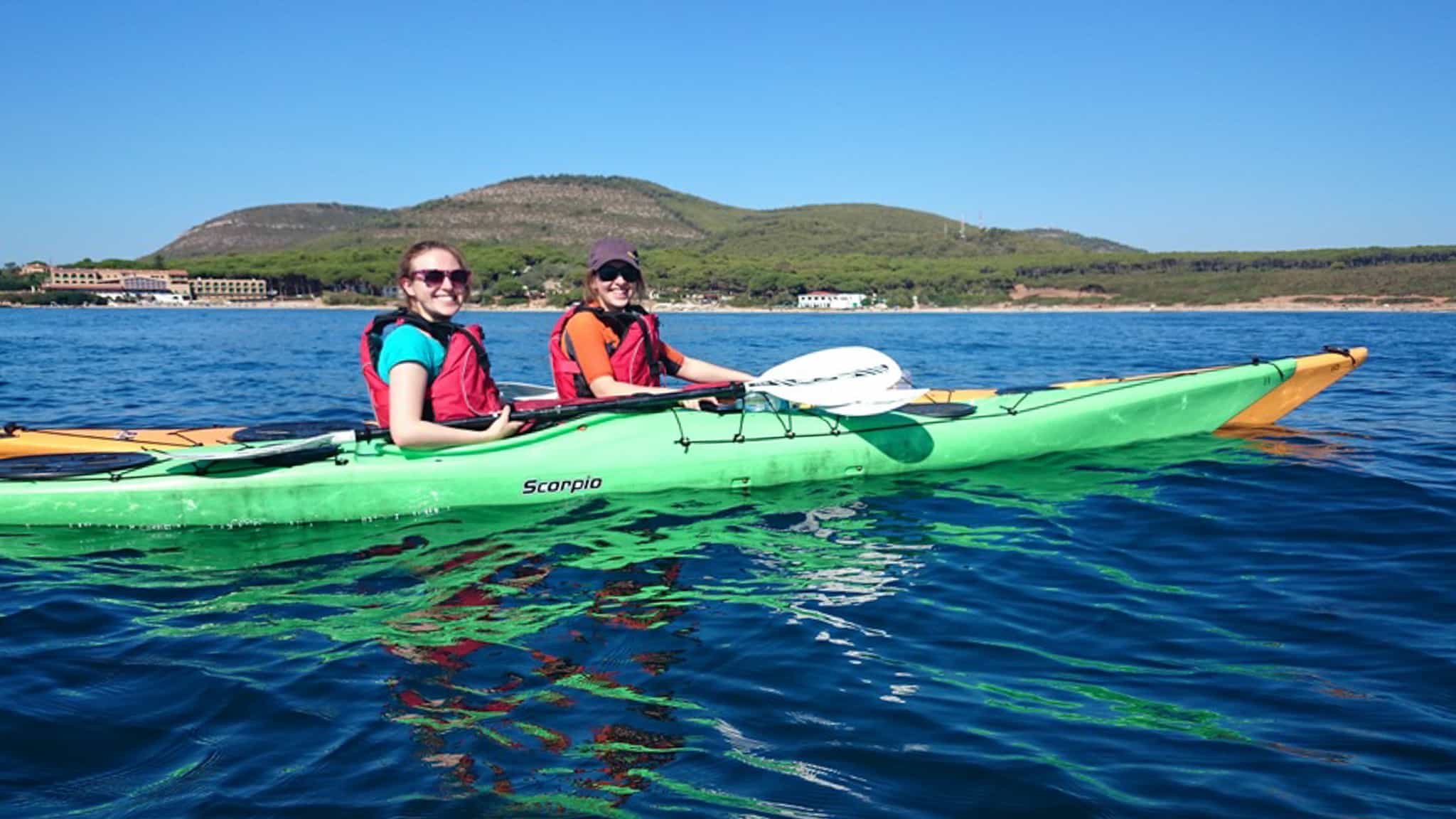 Sea Kayakers Sardinia
