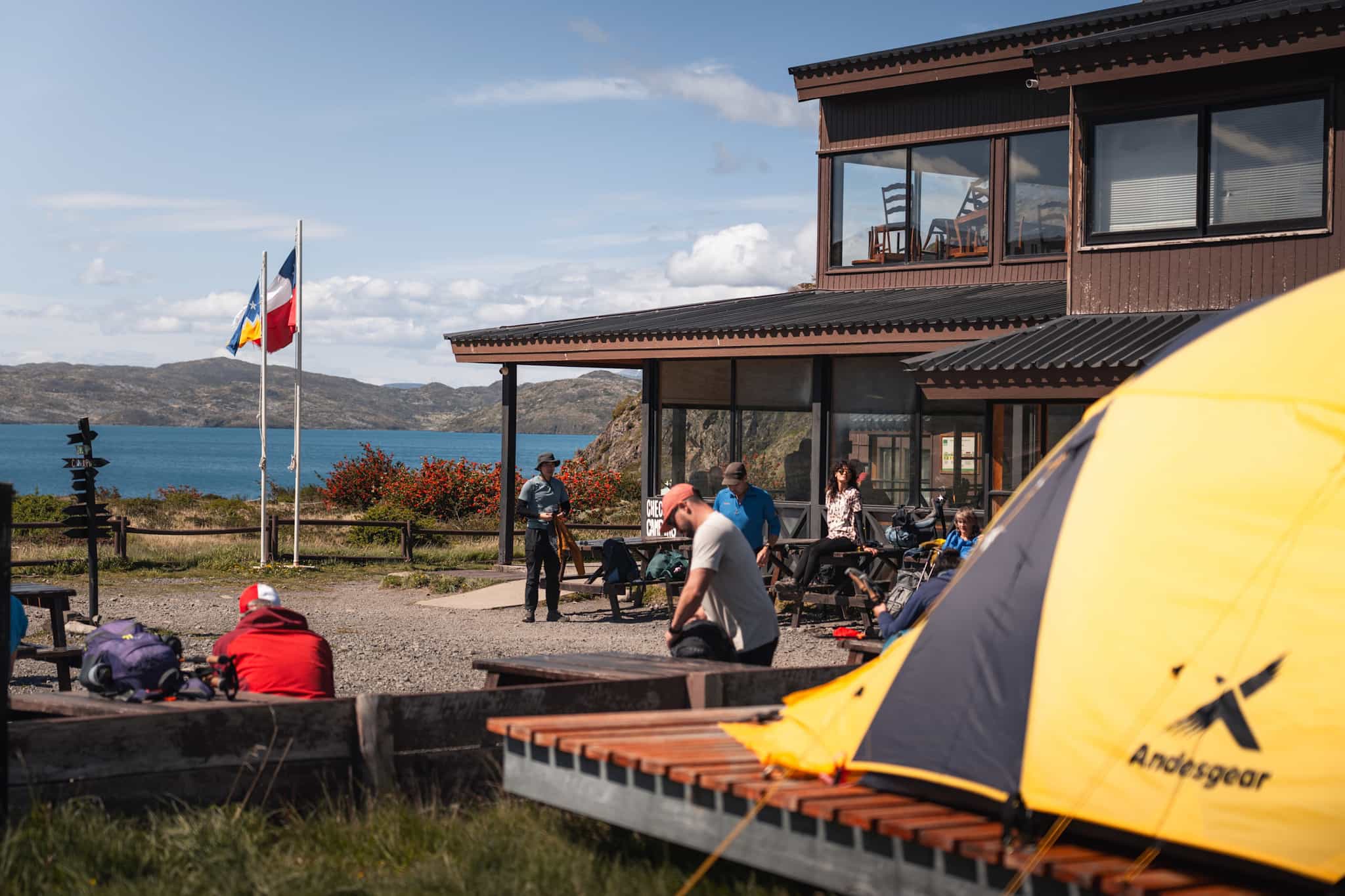 Refugioe-Paine Grande, Torres del Paine, Chile. Photo: Host // Say Hue Que