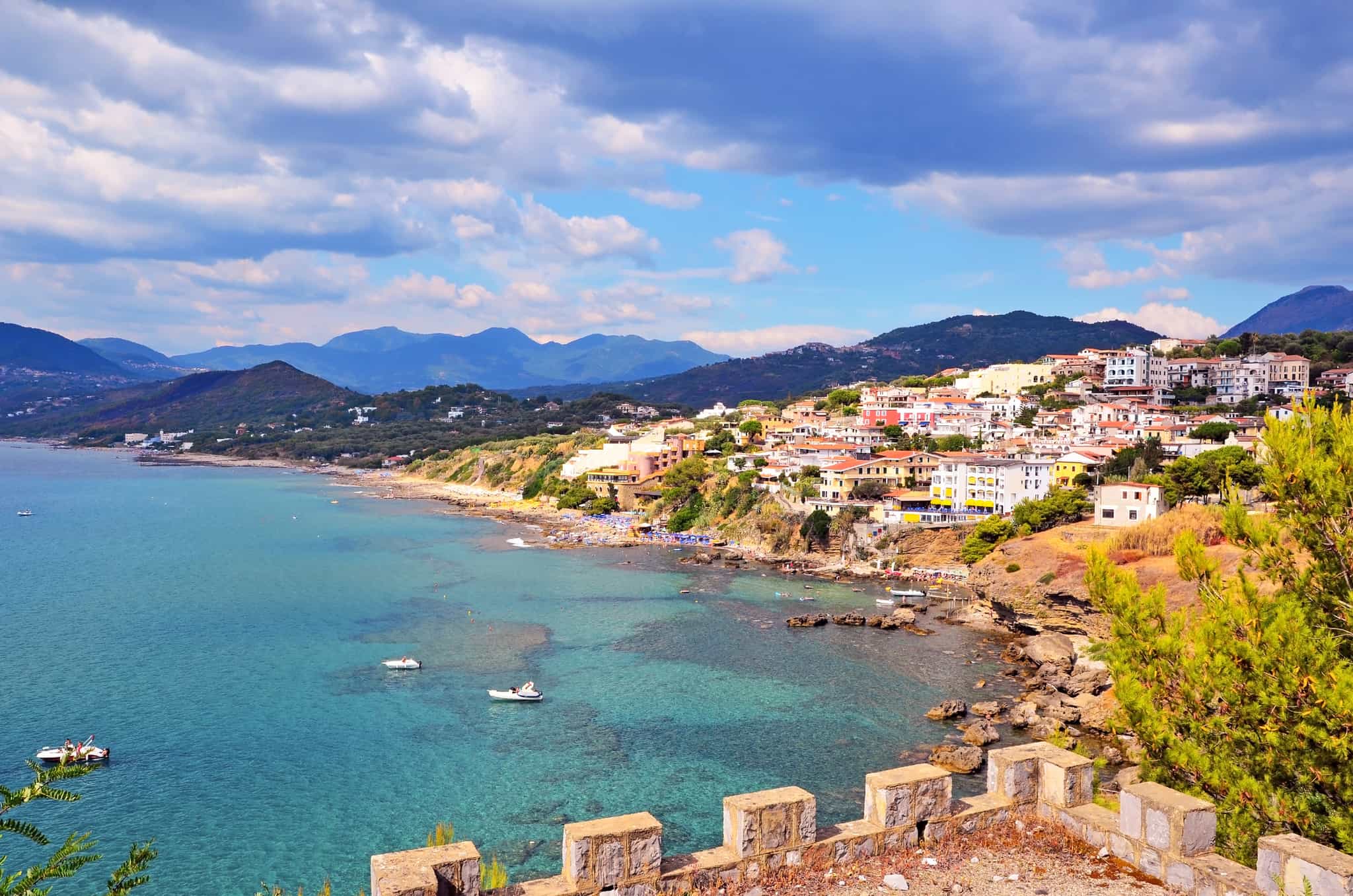 Palinuro town GettyImages-1470554889