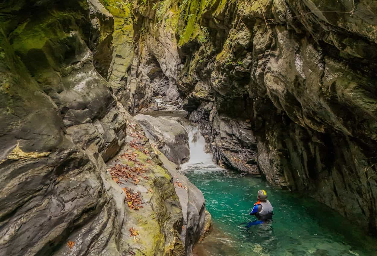 Mulberry Creek river tracing, Taiwan. Photo: Host/Taiwan Outdoors
