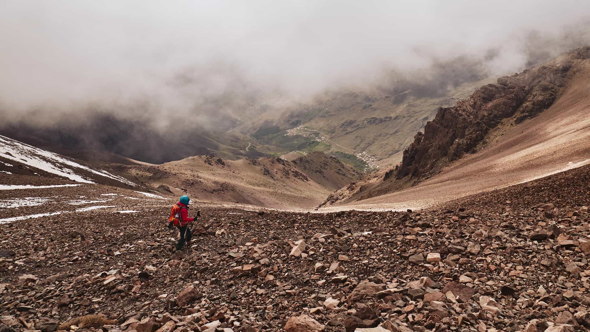 Toubkal trek, Morocco. Photo: GettyImages-1181514573