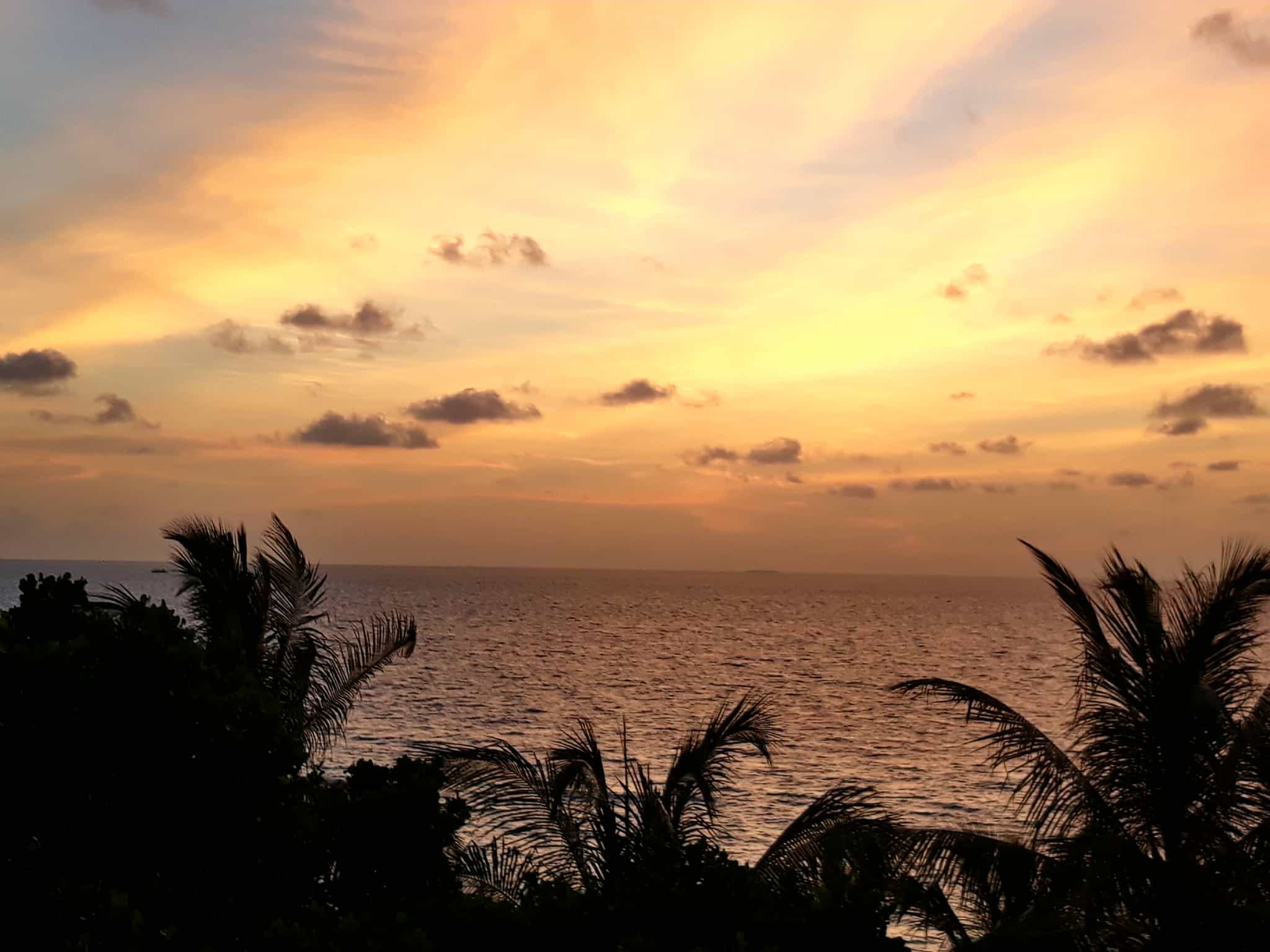 Sunset at Dhigurah, Maldives
