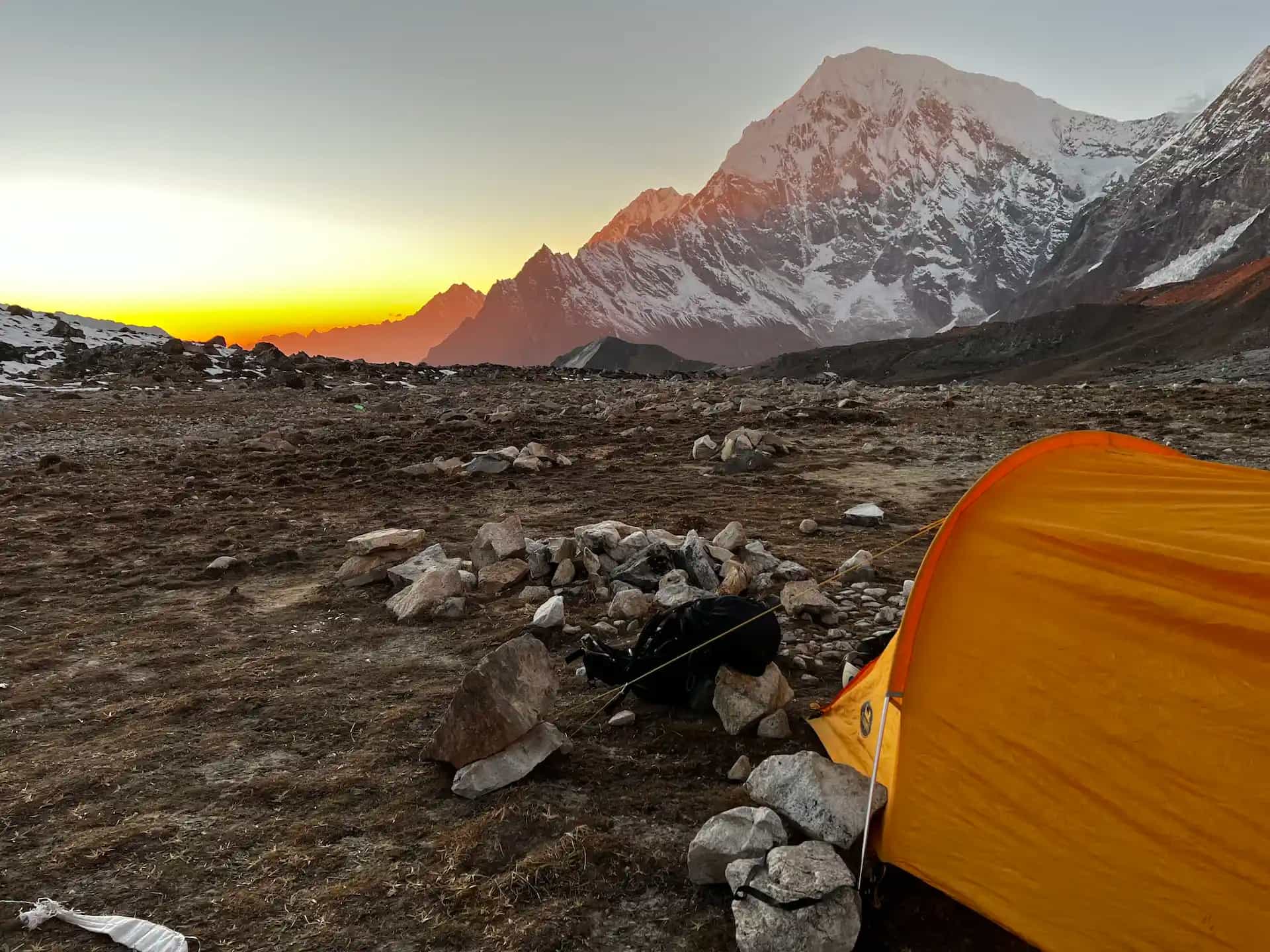 Yala Peak basecamp, Nepal.