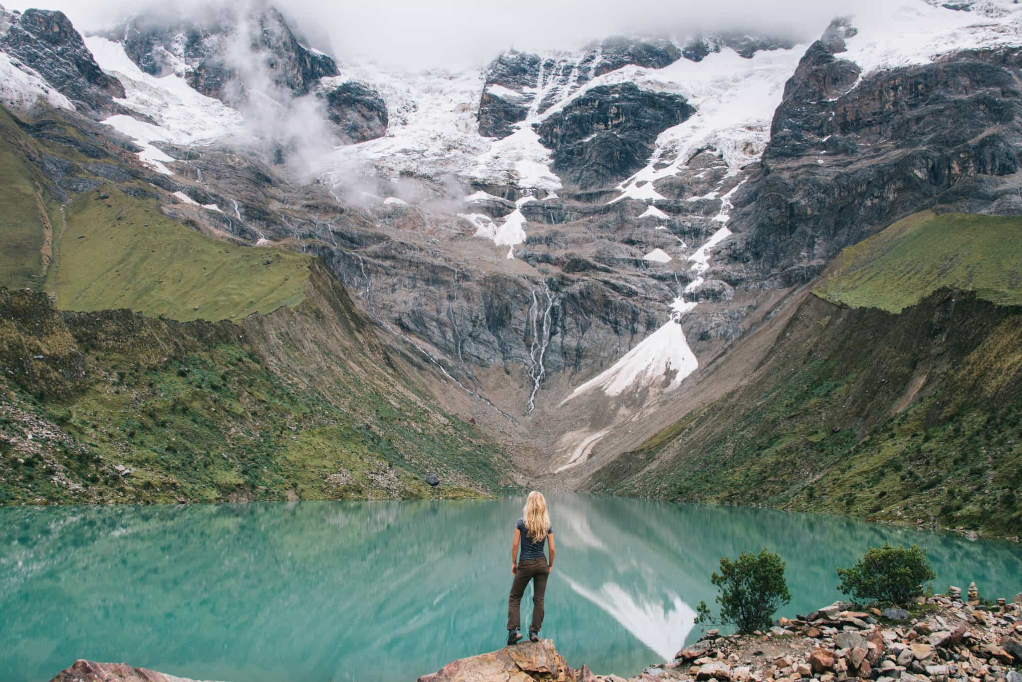 Humantay Lake, Salkantay Trek, Peru. Photo: GettyImages-1168790787