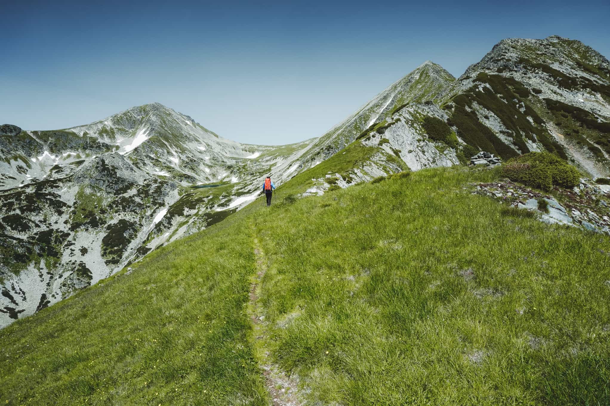 Hiking the Retezat Mountains. Photo: Shutterstock-1461763310