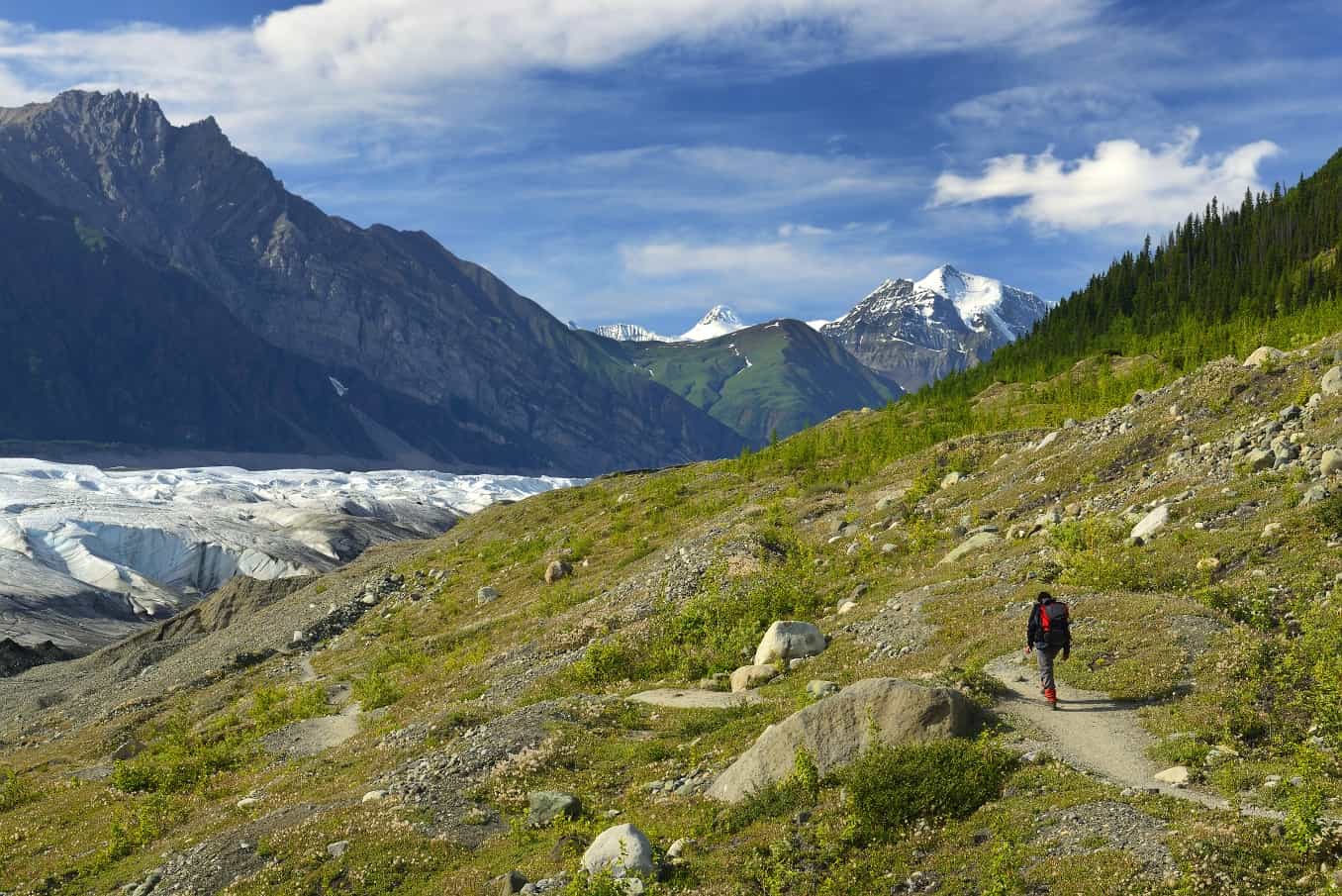 Root Glacier Trail, Wrangell, Alaska, USA