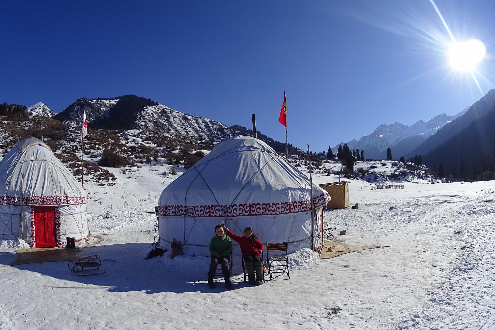 Ak Tash Yurt Camp, Kyrgyzstan. Photo: Host/Nomads Land