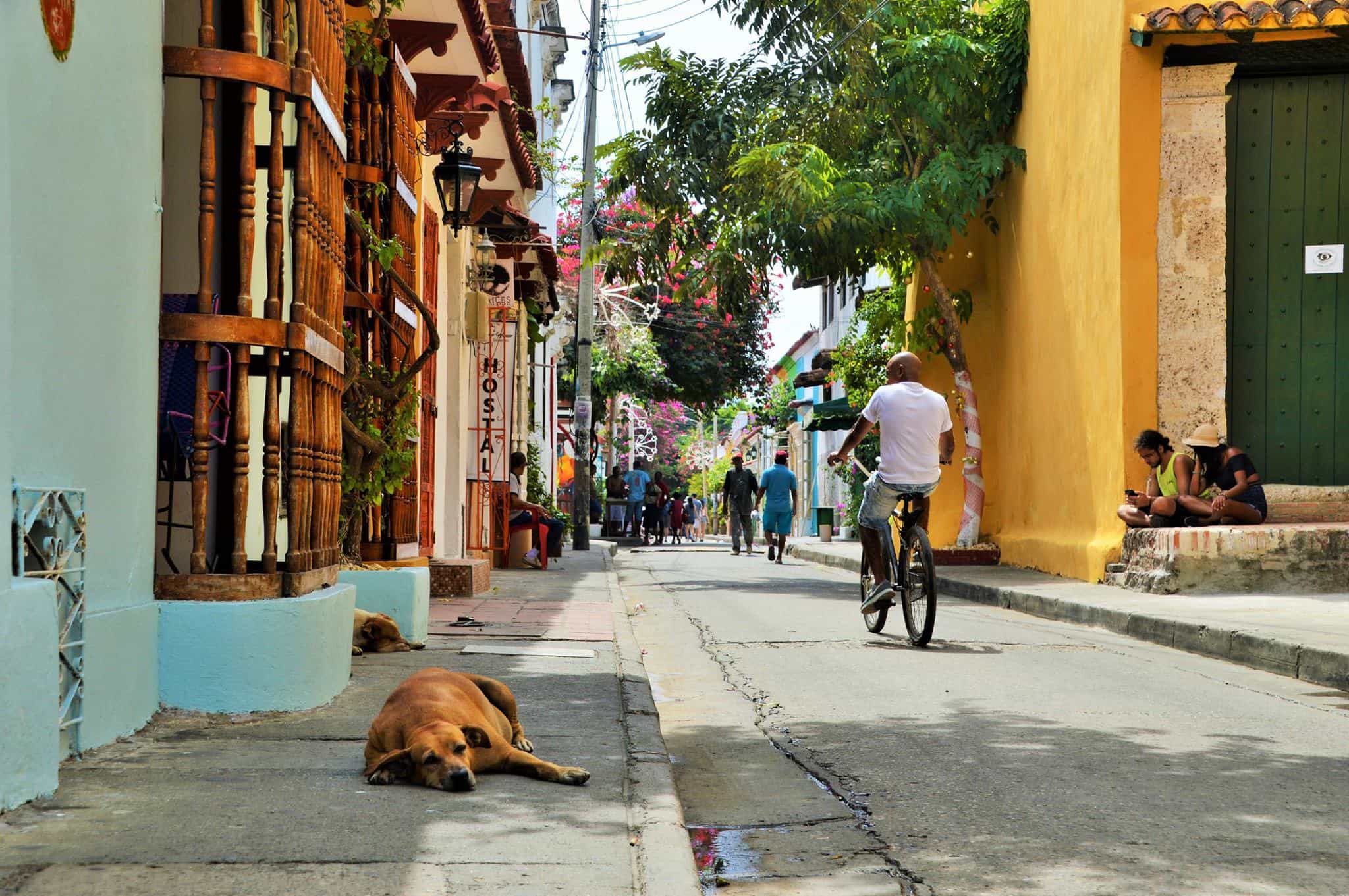 Historic street in Cartagena, Colombia. Photo: Marta Marinelli