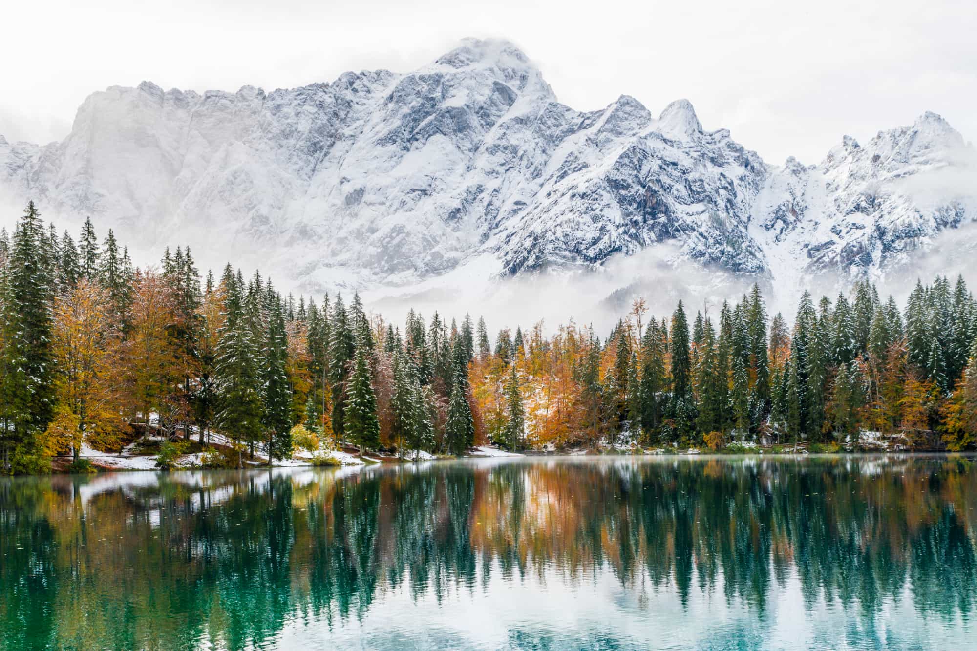 Fusine Lake. Photo: GettyImages-1483509333