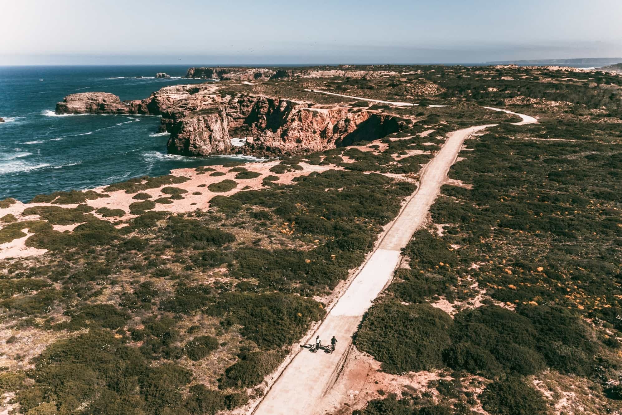 Cycling Rota Vicentina, Portugal. Photo: Host/A2Z