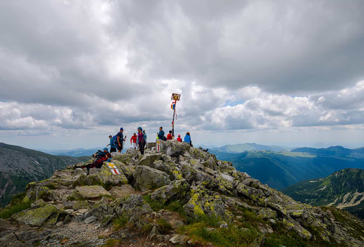 Peak of Peleaga, Retezat Mountains. Photo: shutterstock 2033520023